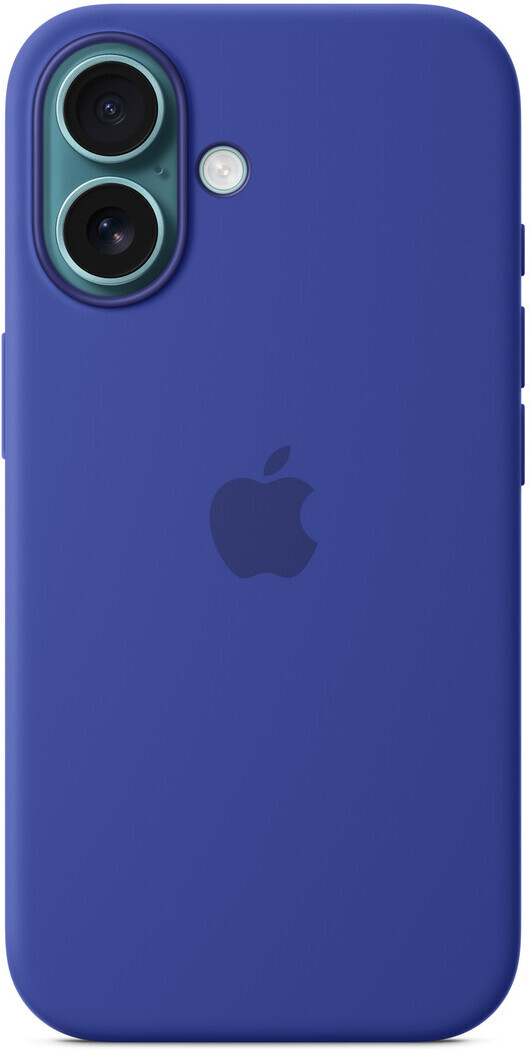 Apple iPhone 16 silikonikuori MagSafella, ultra­mariini