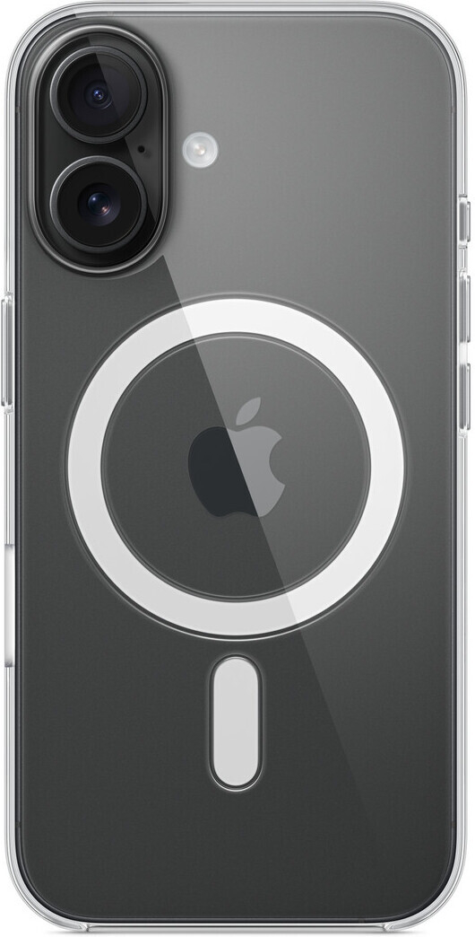 Apple iPhone 16 kirkas kuori MagSafella, läpinäkyvä