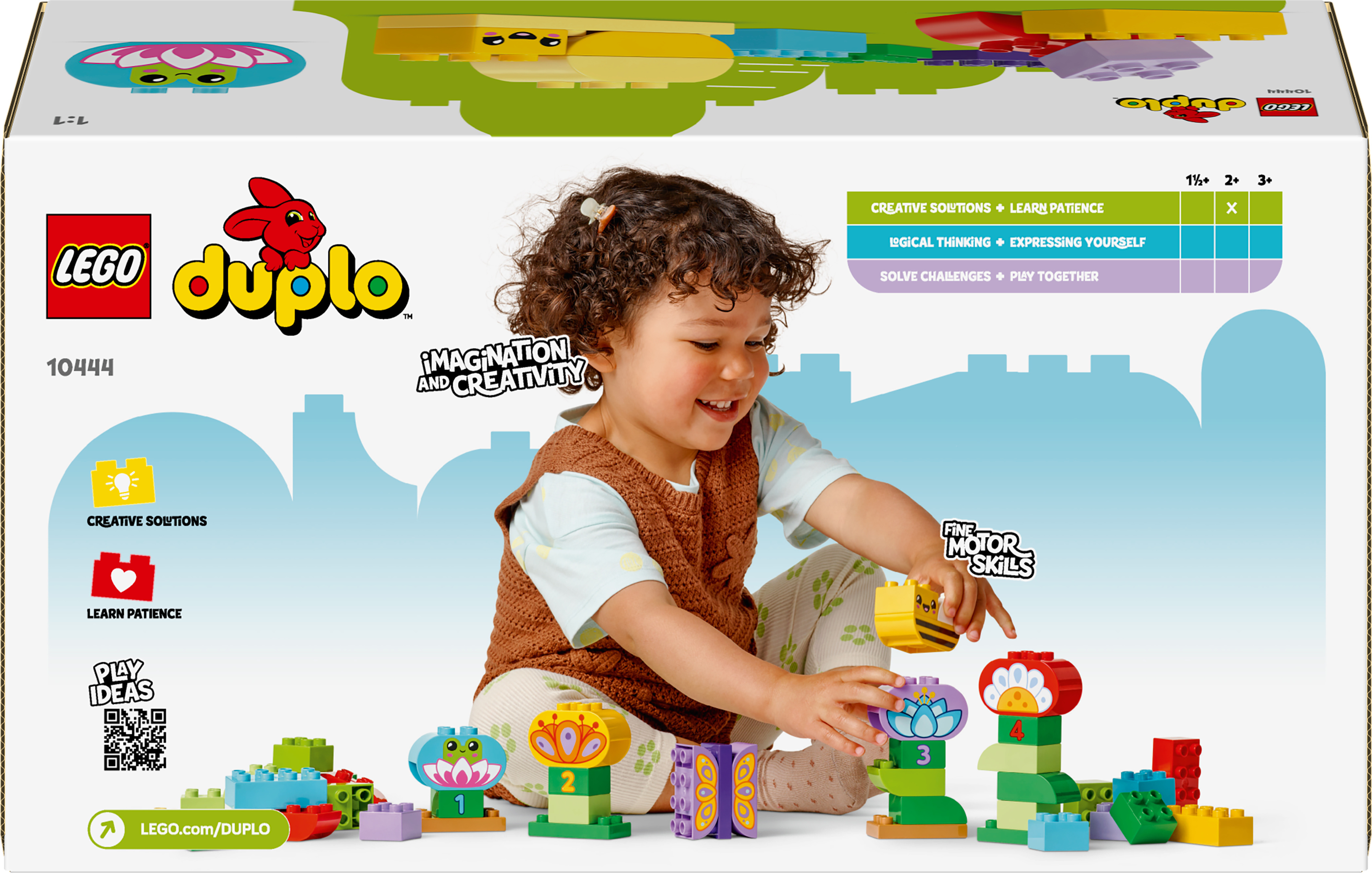 LEGO DUPLO Town 10444 – Mielikuvituspuutarha ja hauskat kukat