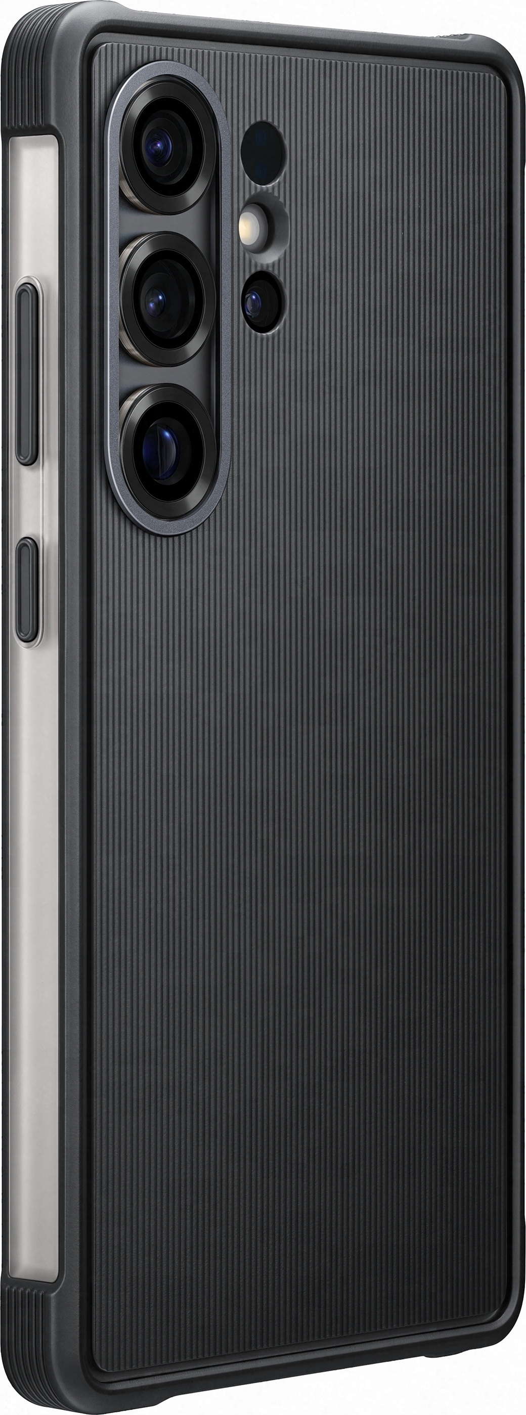 Samsung Galaxy S25 Ultra Rugged suojakuori, musta