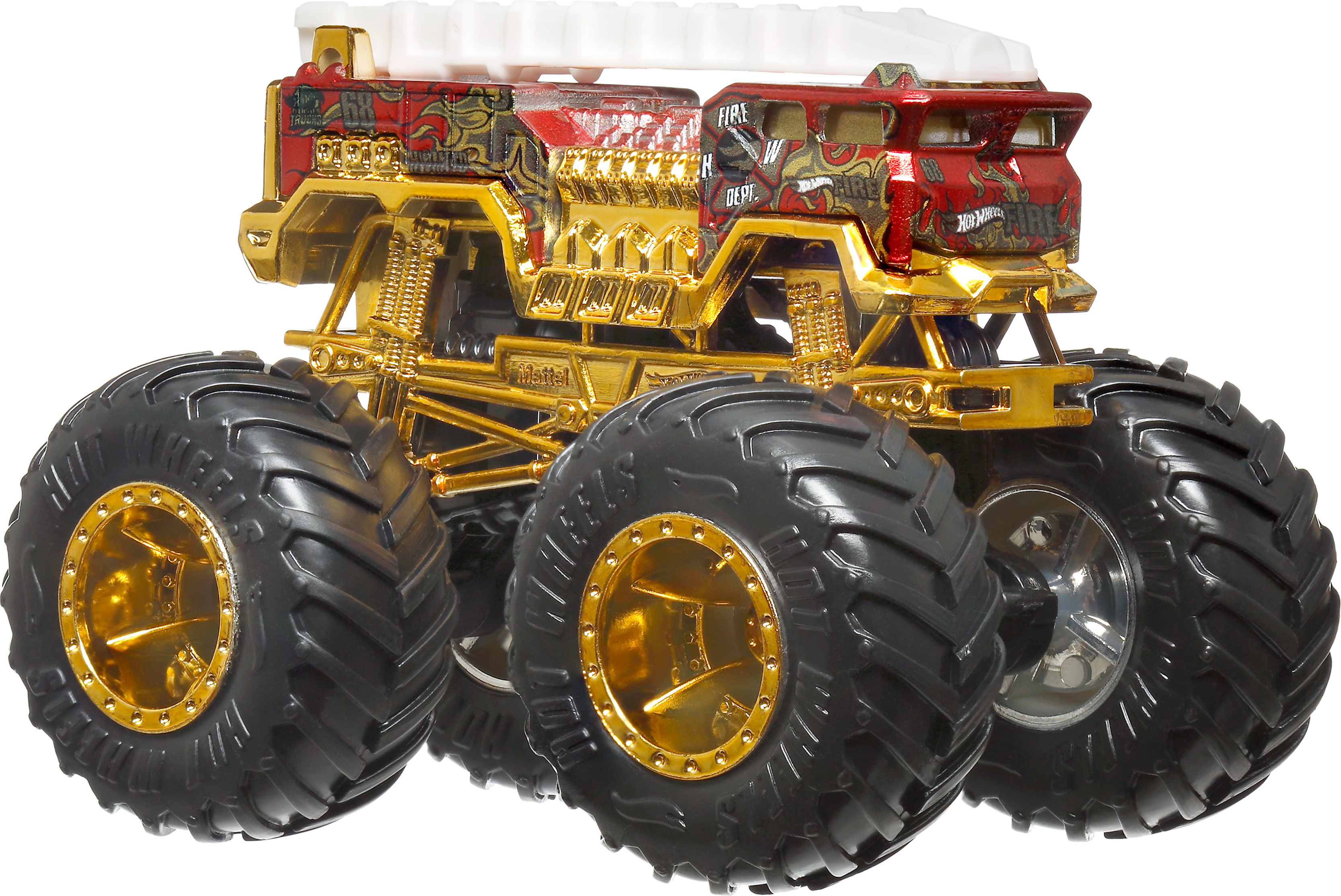 Hot Wheels Monster Trucks Bigfoot Trophy Champions autokokoelma