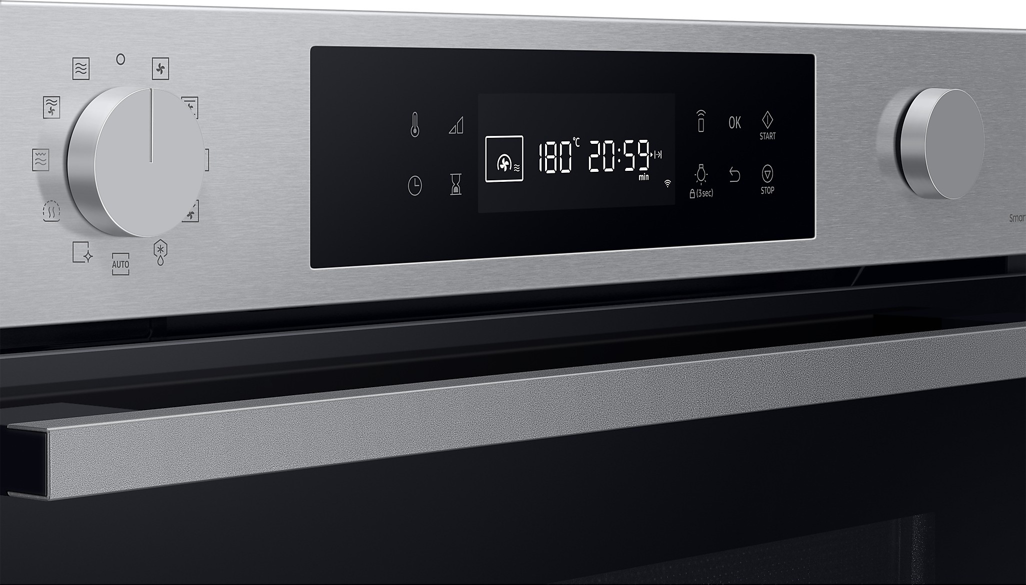 Samsung NQ5B4553FBS kompakti yhdistelmäuuni, teräs