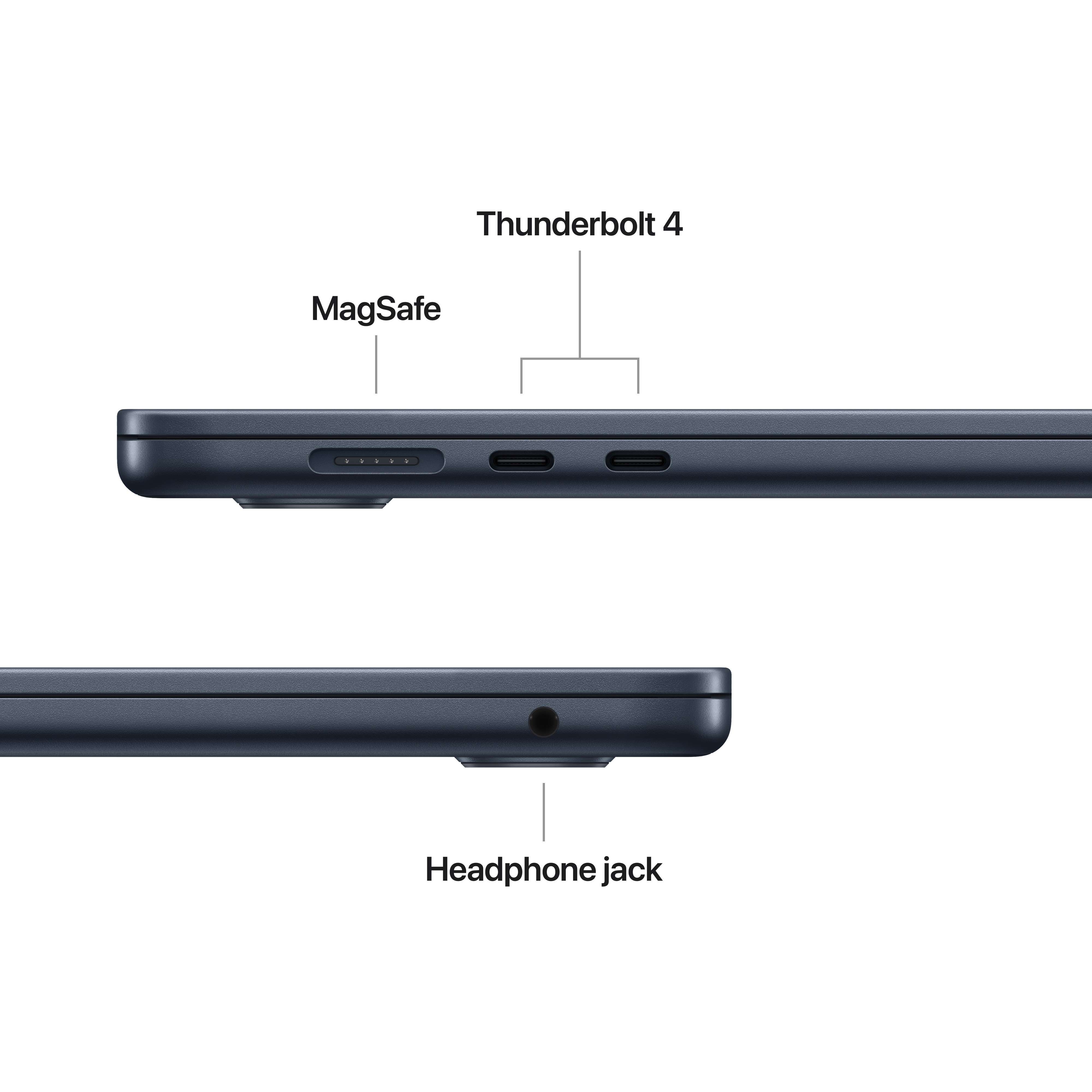 Apple MacBook Air 15" M4 16 Gt, 512 Gt 2025 -kannettava, tähtivalkea (MW1K3)