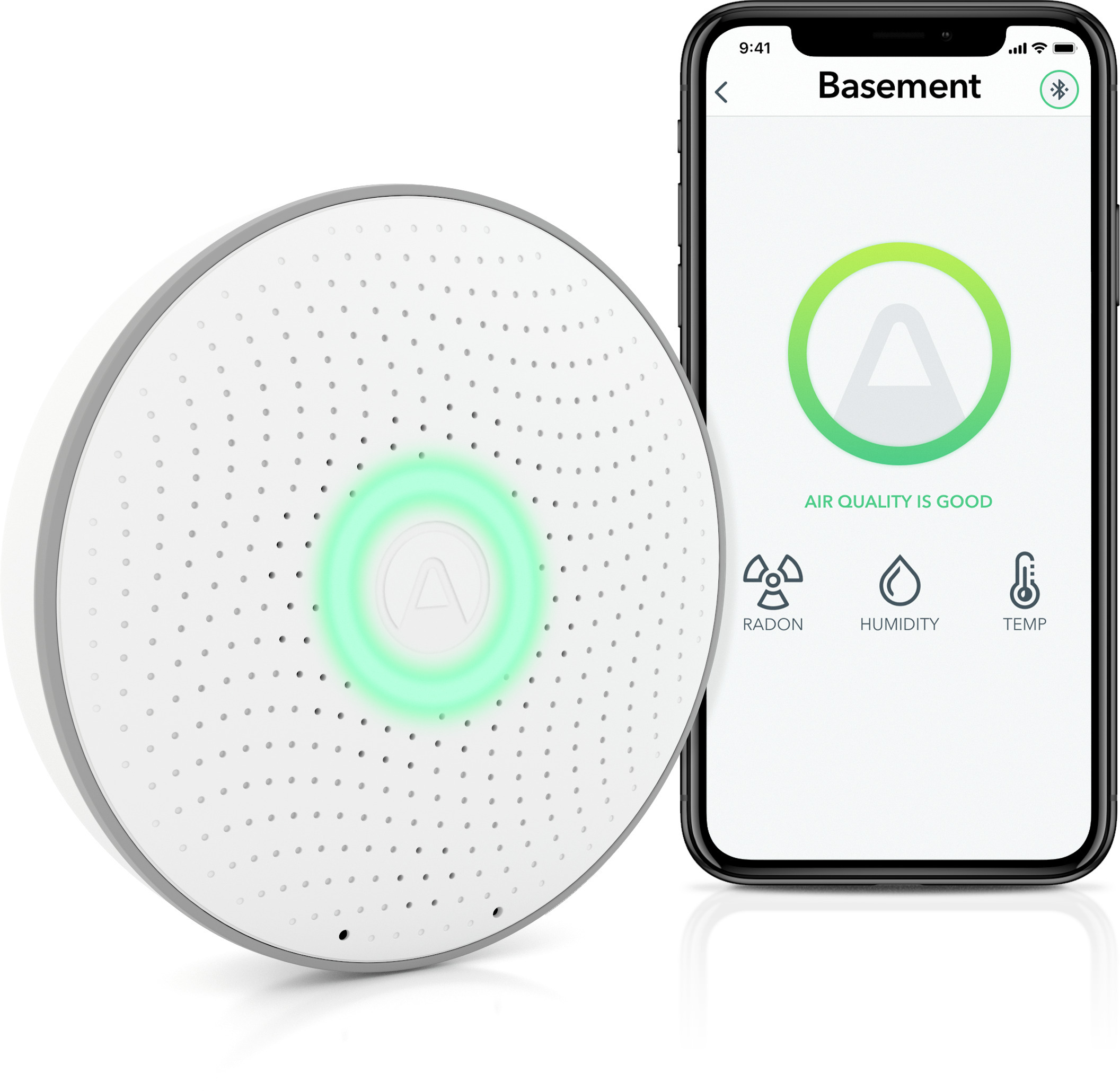 Airthings Wave 2nd gen -radonilmaisin 2 Airthings Wave 2nd gen -radonilmaisin - Image 2