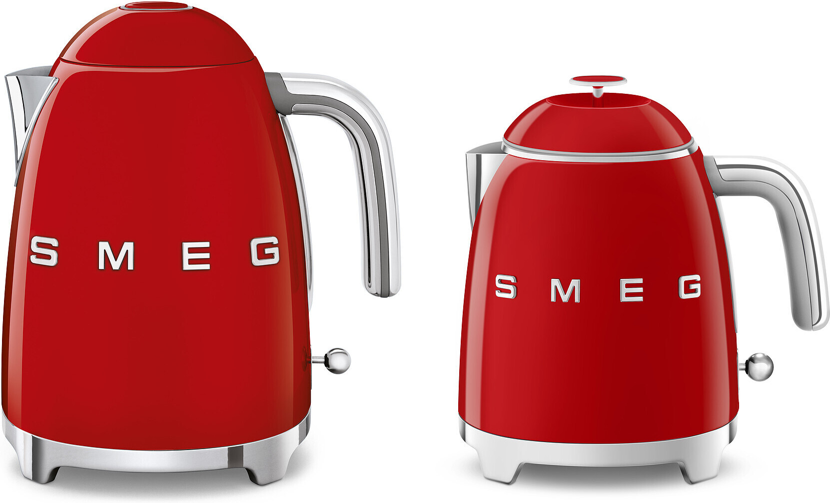 Smeg KLF05RDEU -vedenkeitin, punainen