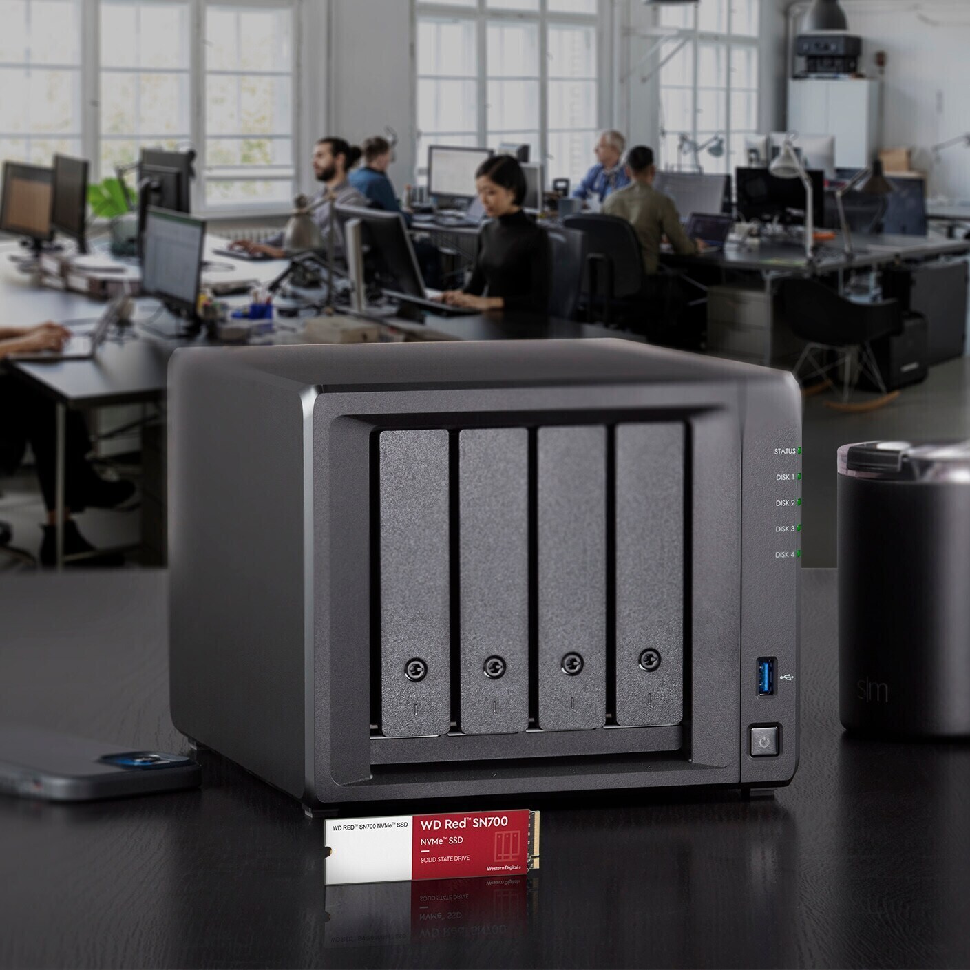 WD Red SN700 500 Gt M.2 NVMe -SSD-kovalevy