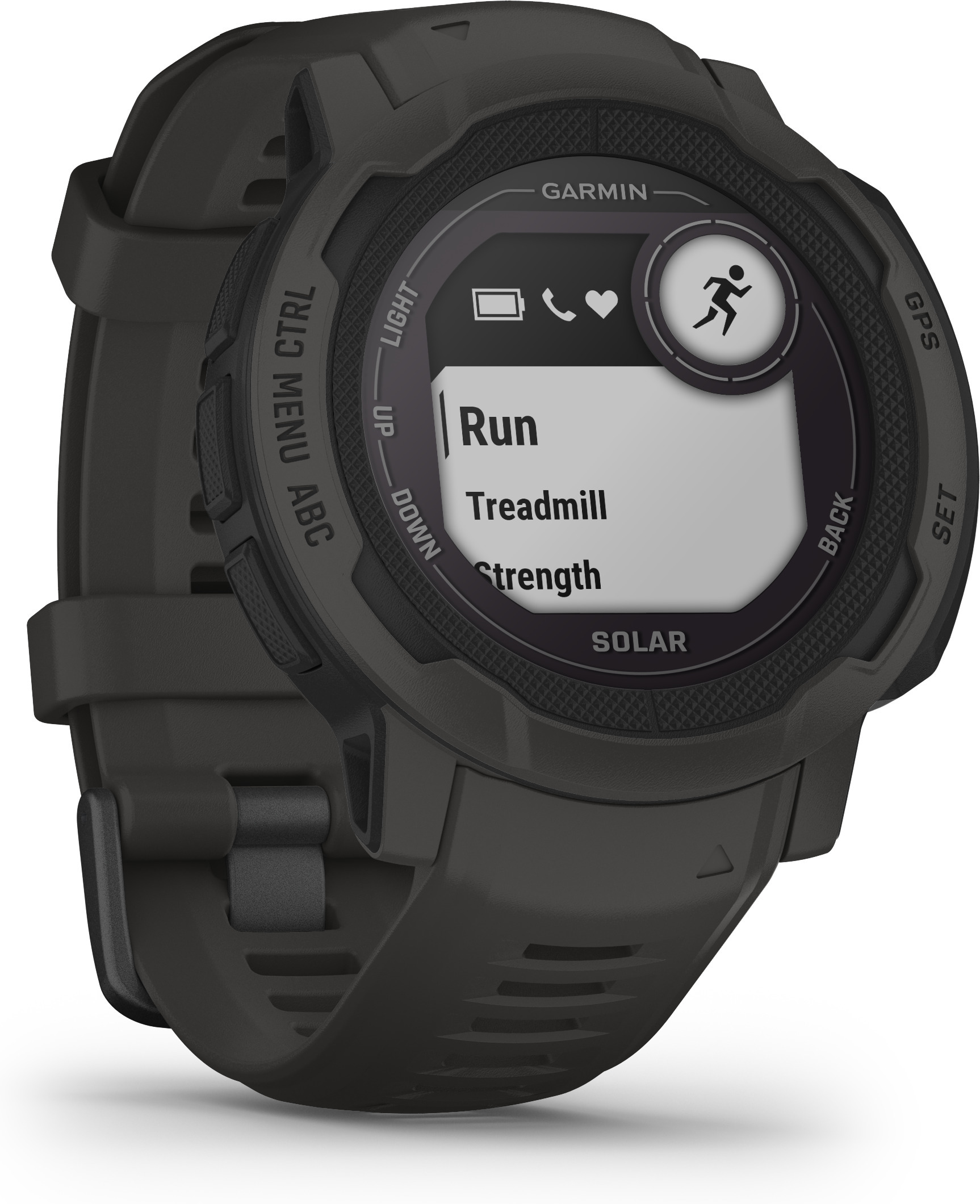 Garmin Instinct 2 Solar -GPS-älykello, Graphite