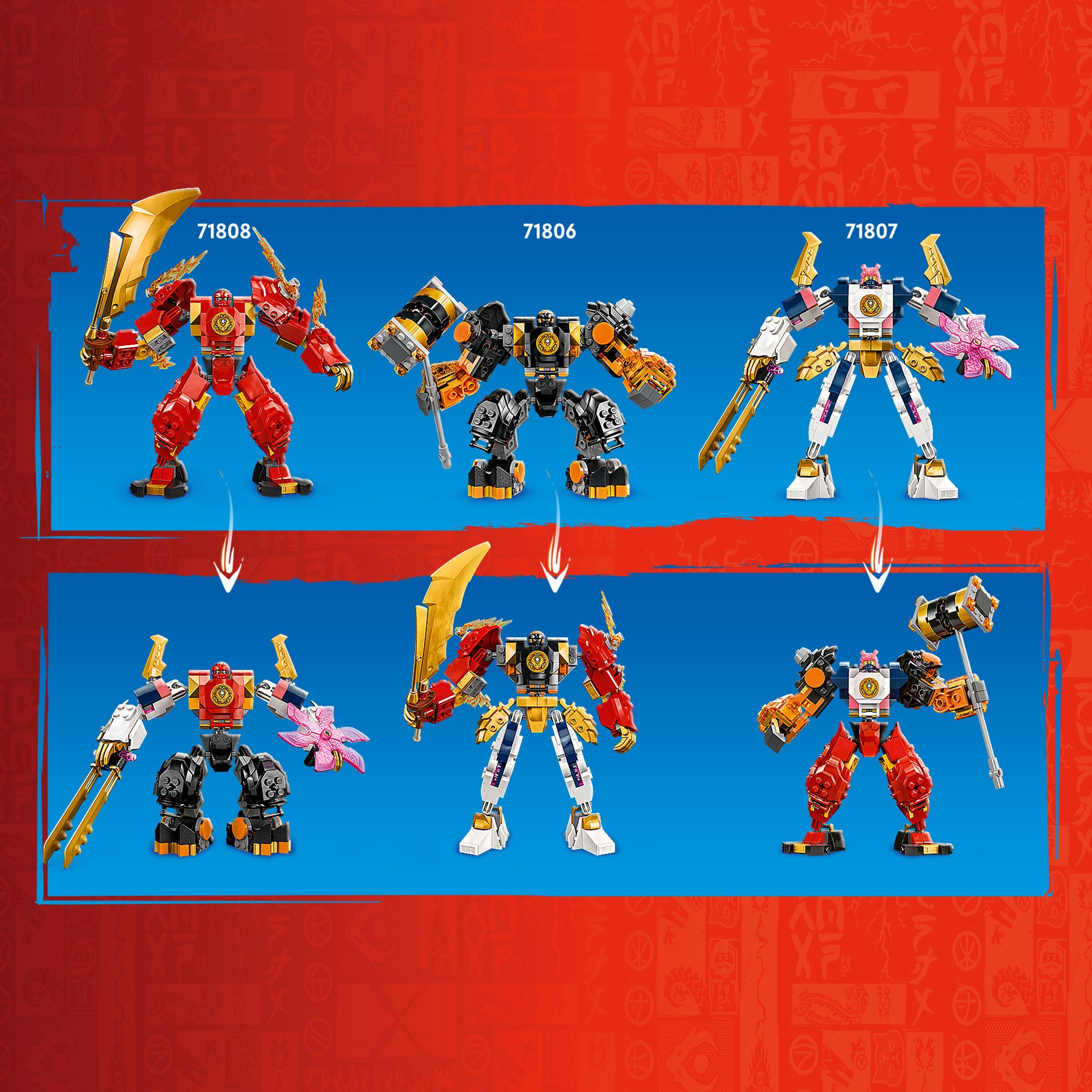 LEGO Ninjago 71805  - Jayn robottitaistelupakkaus
