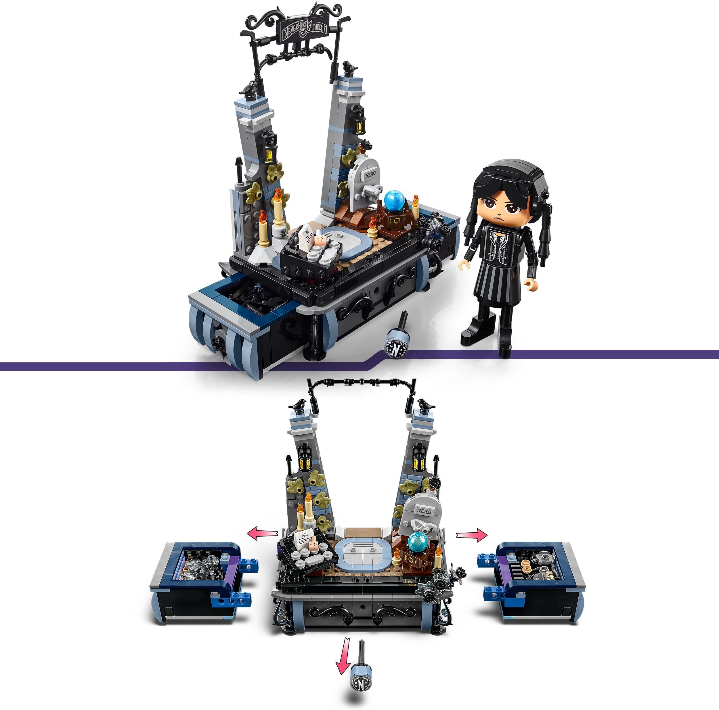 LEGO Wednesday 76780 – Wednesday Addams ‑hahmo
