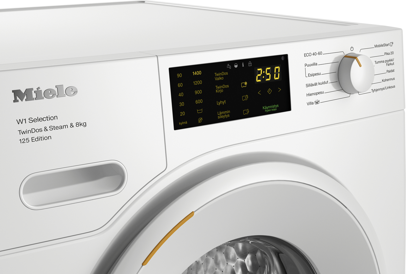 Miele WSB 383 WCS 125 Edition pyykinpesukone
