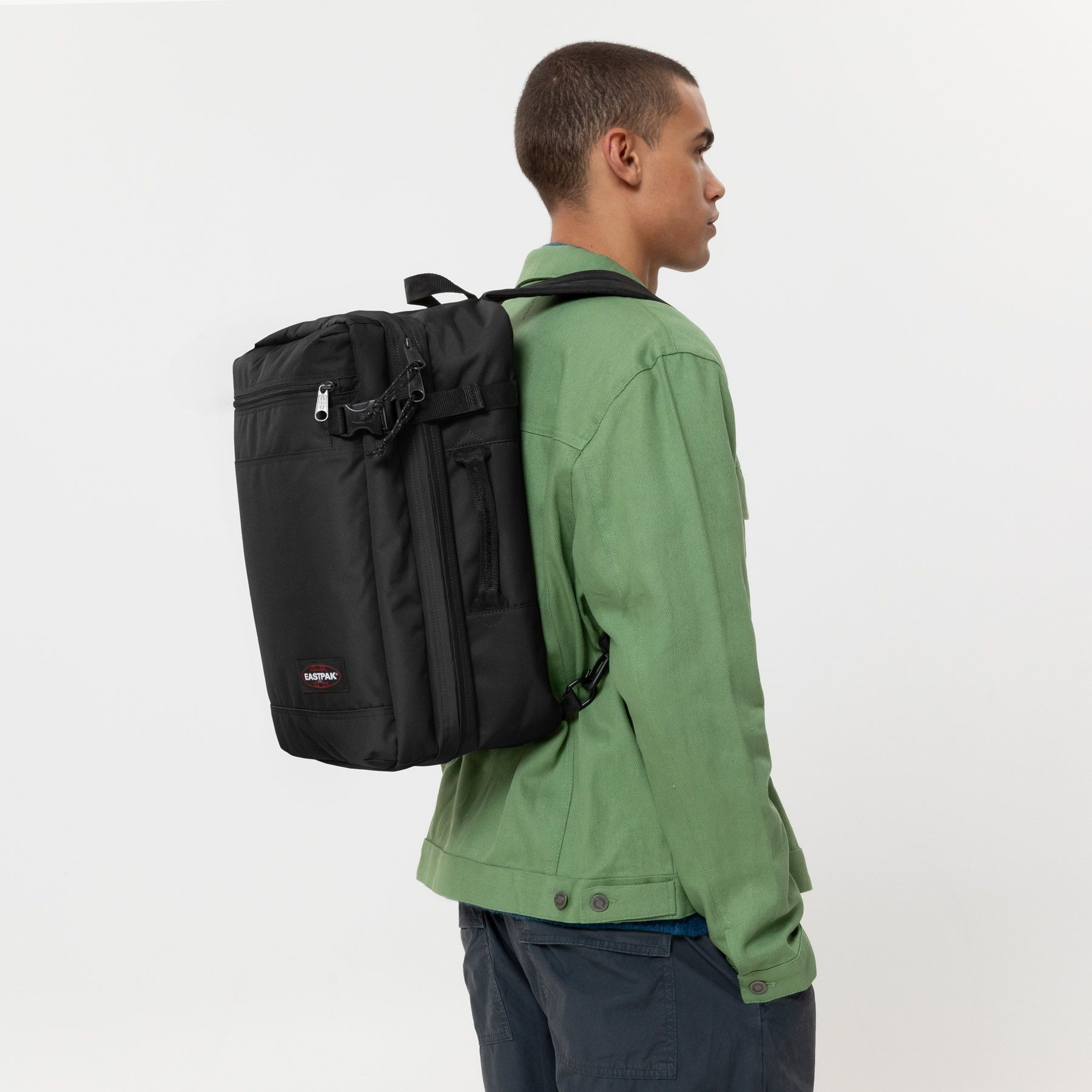 Eastpak TRANSIT'R PACK -reppu/laukku, musta
