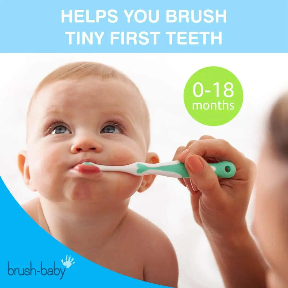 Brush Baby FirstBrush & Teether -ensiharja ja purulelusetti