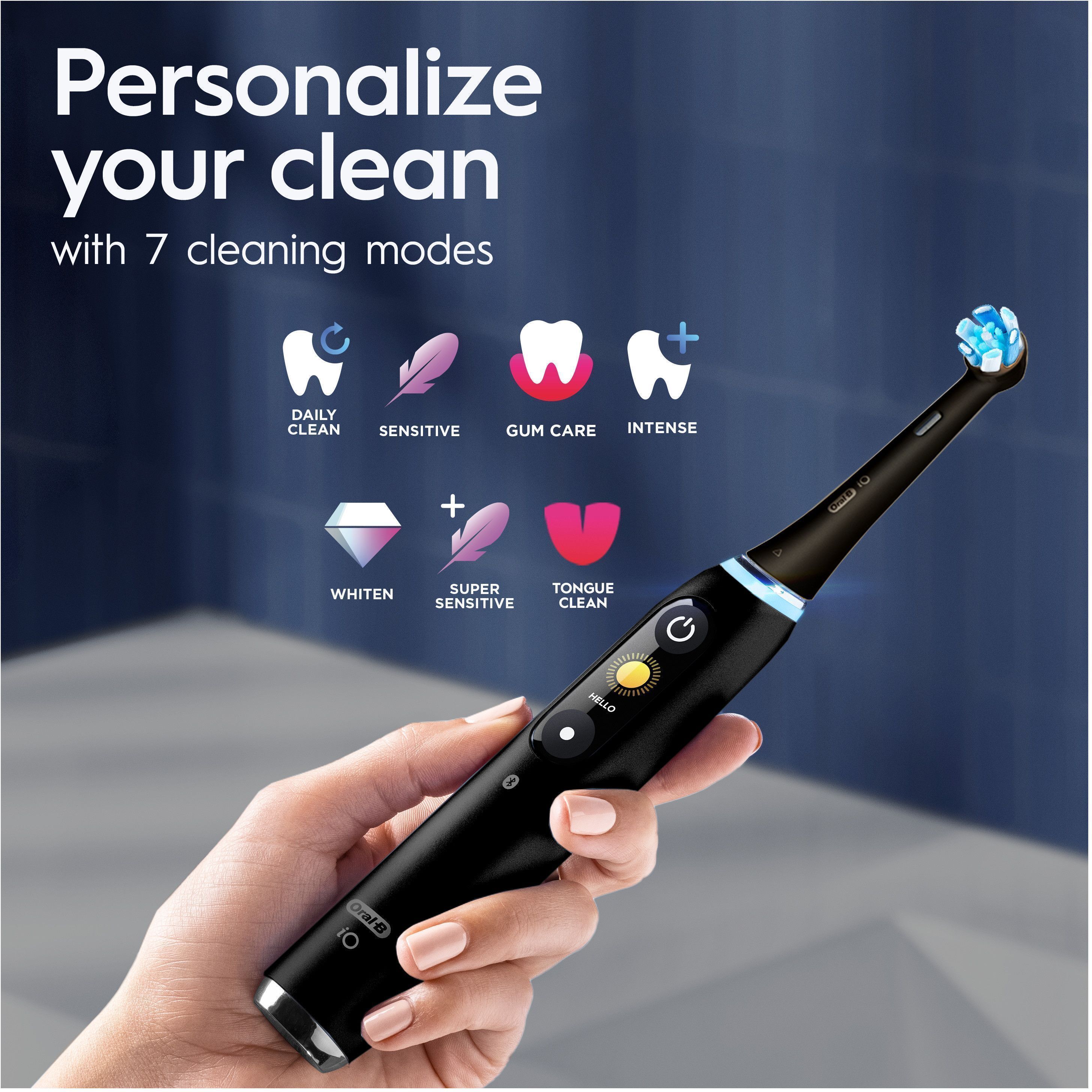 Oral-B iO Series 9s sähköhammasharja, musta