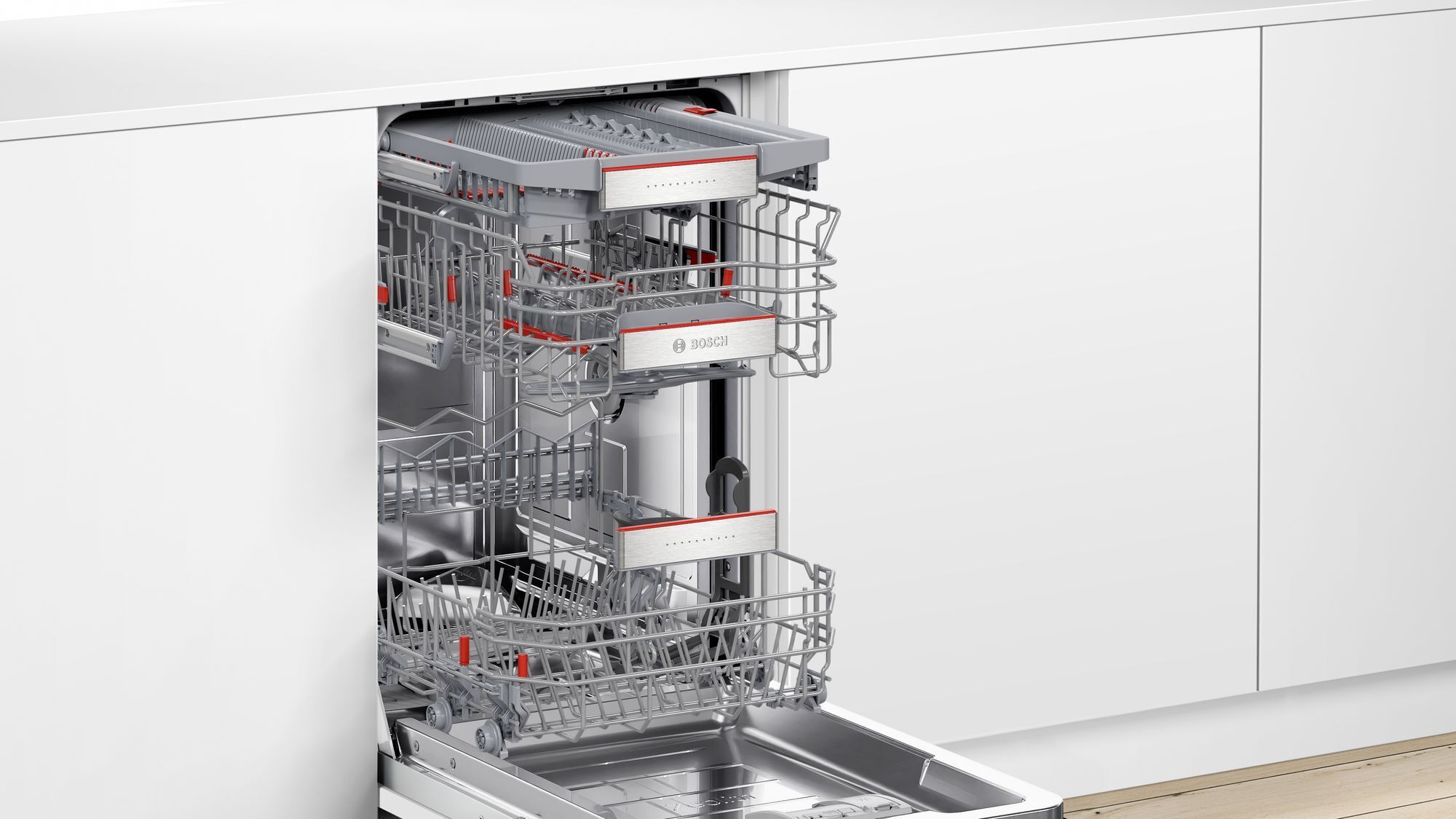 Bosch SPV6ZMX17E Serie 6 astianpesukone, integroitava