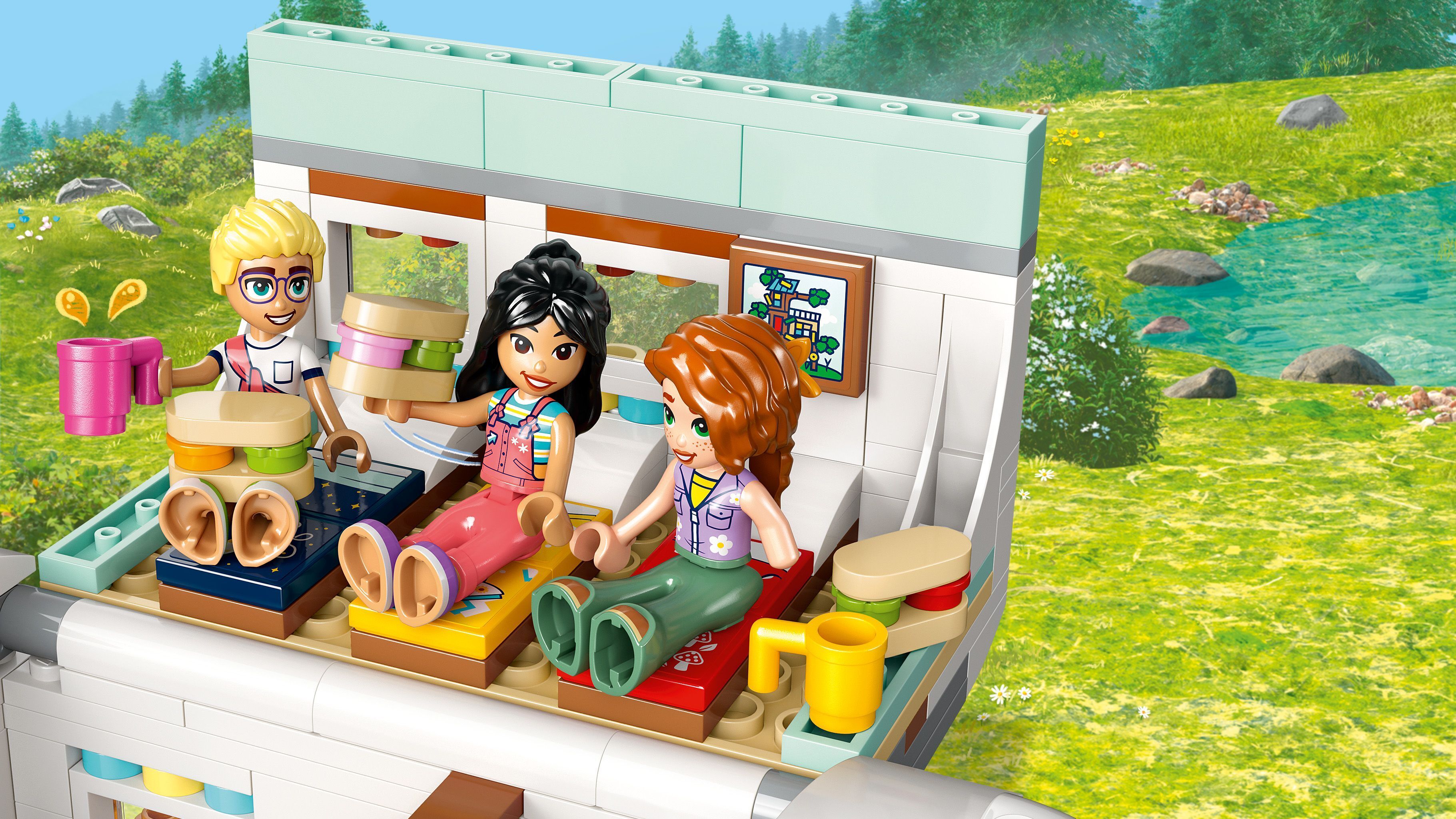 LEGO Friends 42663 – Ystävien seikkailu matkailuautolla