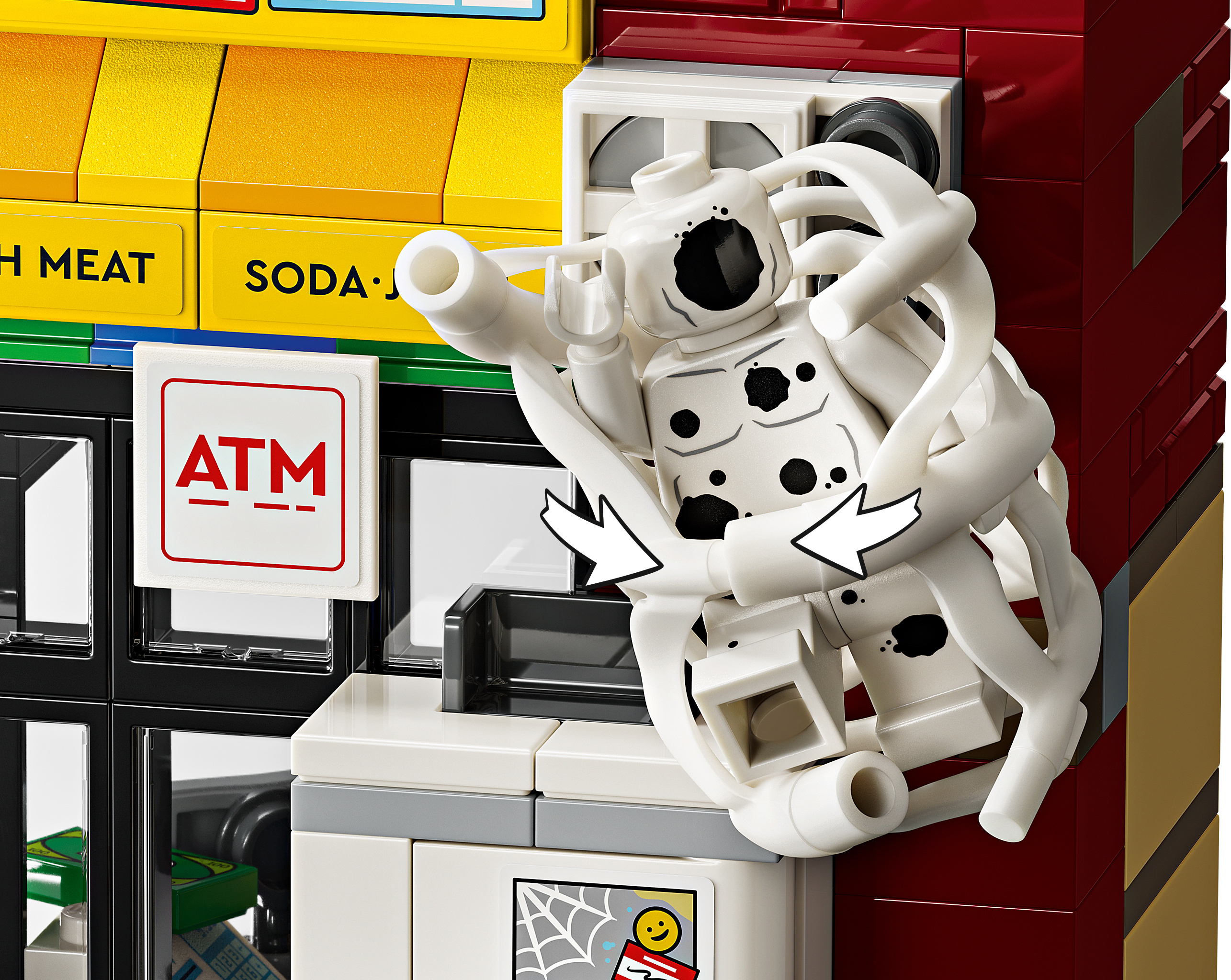 LEGO Super Heroes Marvel 76311 –  Hämähäkkiversum: Miles Morales vastaan Pilkku