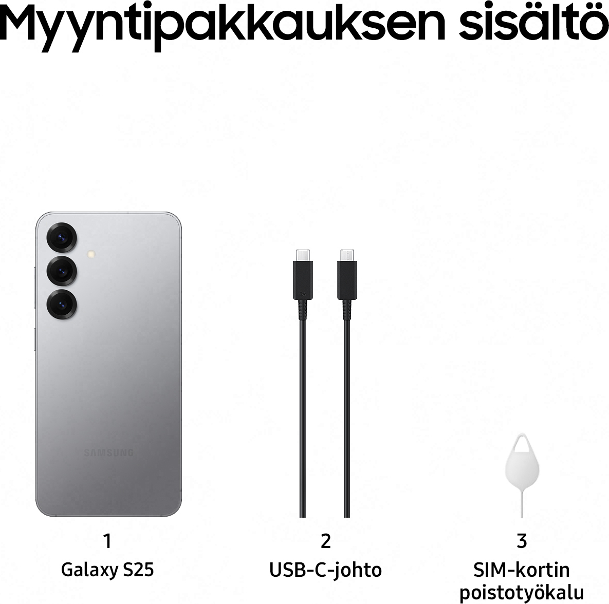 Samsung Galaxy S25 5G Enterprise Edition puhelin, 128/12 Gt, Silver Shadow 10 Samsung Galaxy S25 5G Enterprise Edition puhelin, 128/12 Gt, Silver Shadow - Image 10