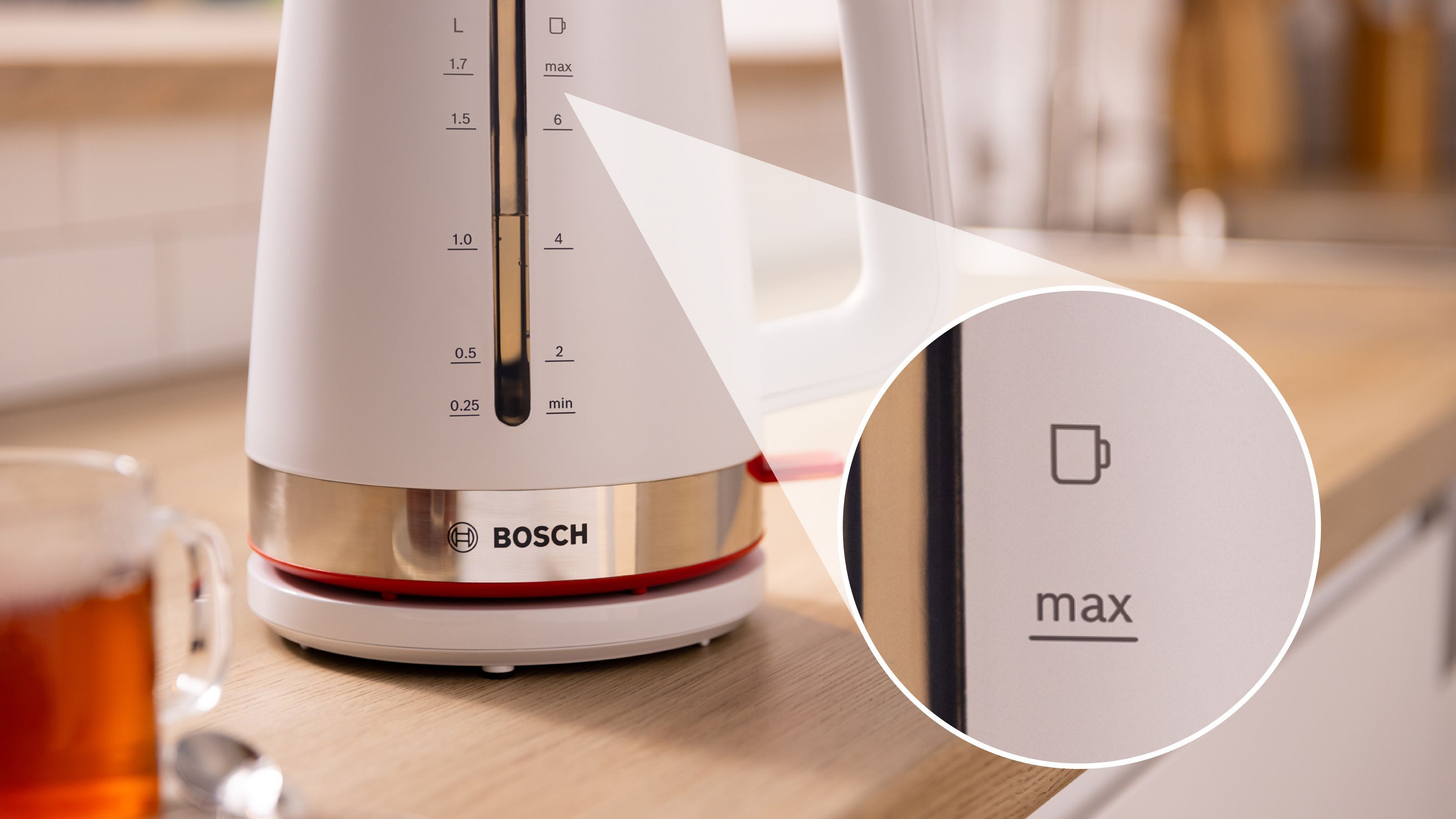 Bosch MyMoment TKA5M253 kahvinkeitin, musta/teräs