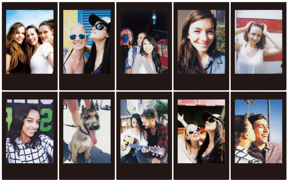 Fujifilm Instax Mini 12 kuva-albumi, vaaleanpunainen