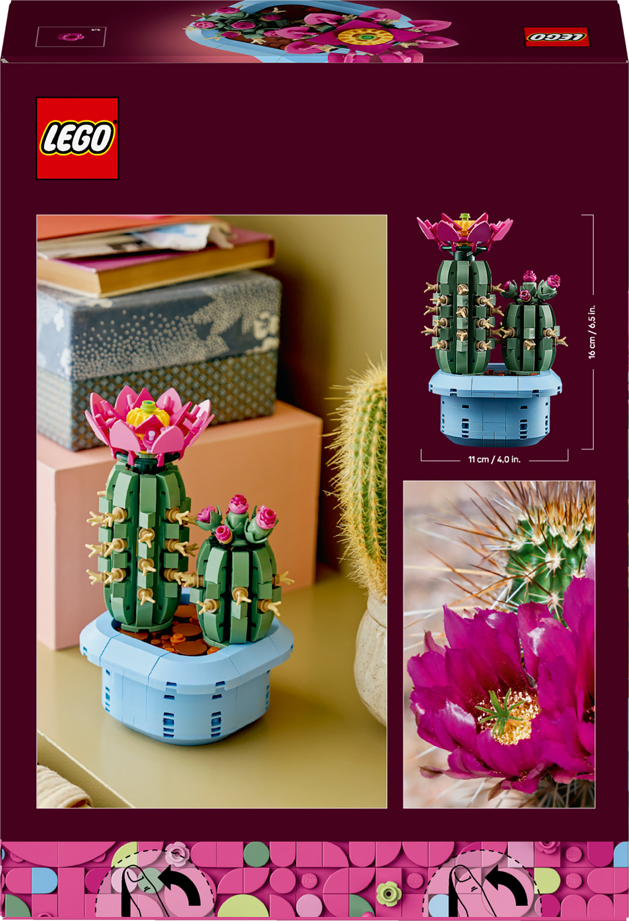 LEGO Botanicals 11509 Kukkiva kaktus