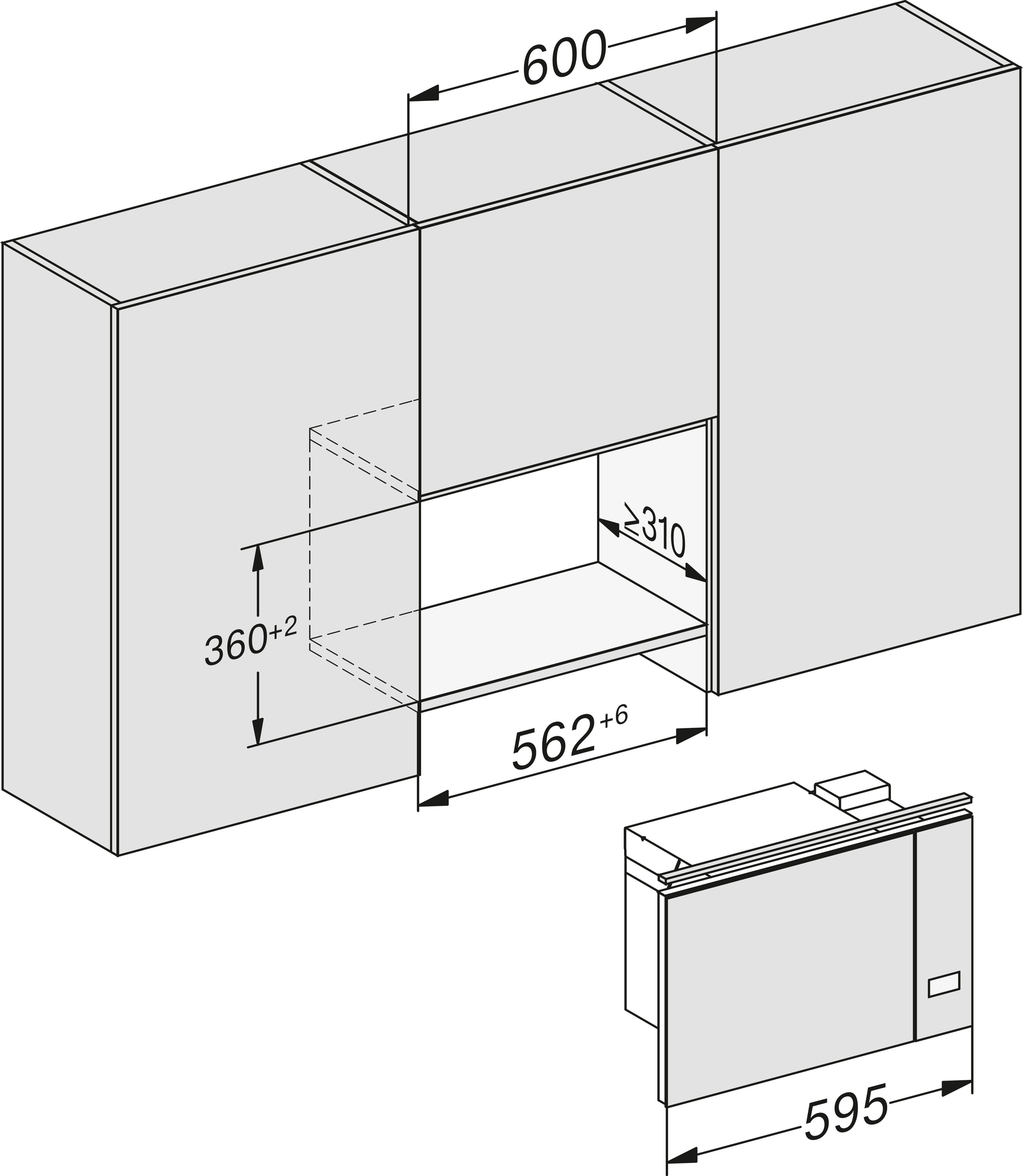 Miele M 2234 mikroaaltouuni, musta