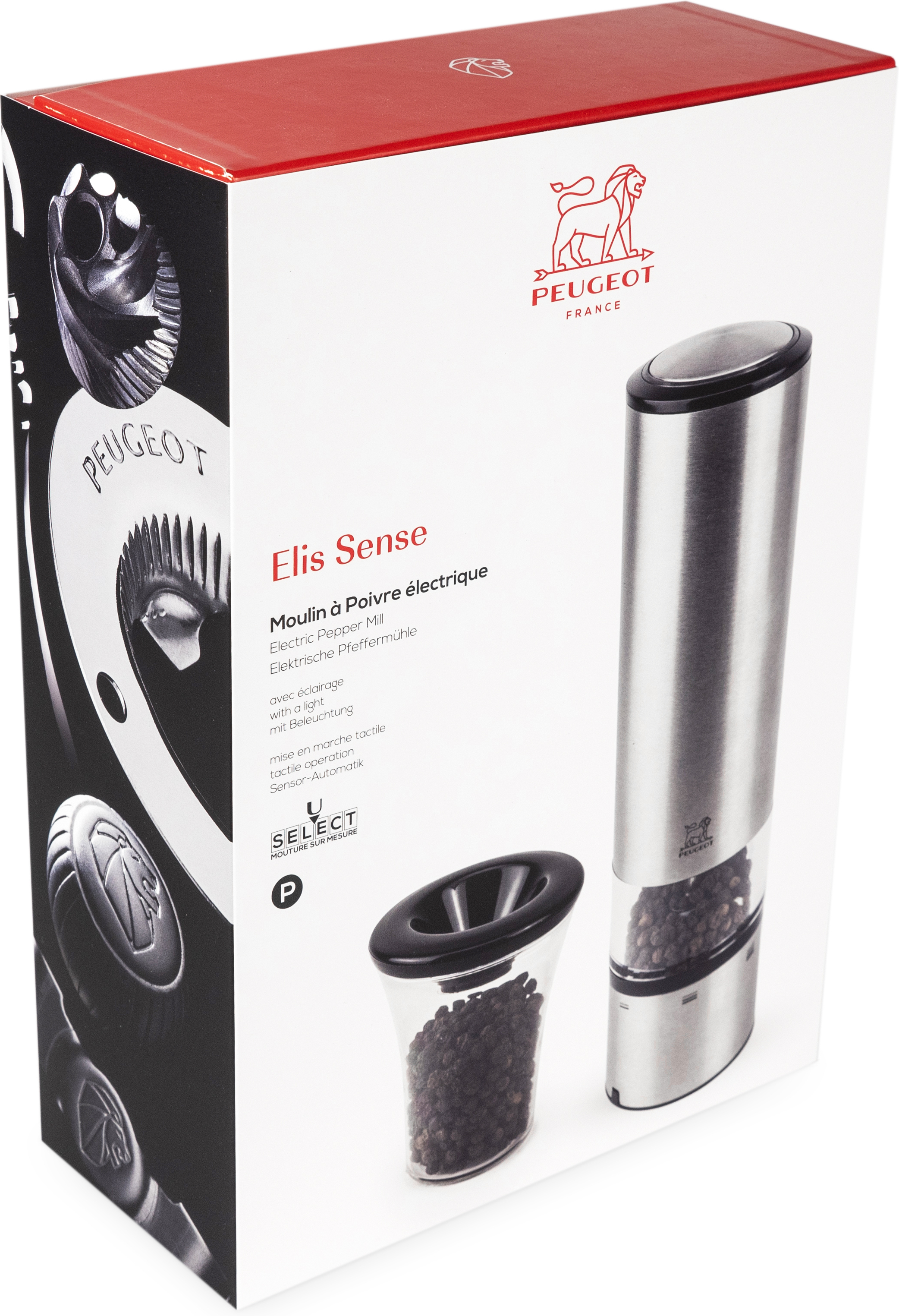 Peugeot Elis Sense -pippurimylly paristoilla, 20 cm