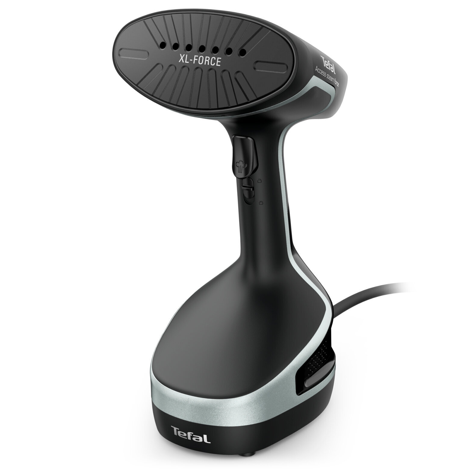 Tefal Access Steam Force -vaatehöyrystin, musta