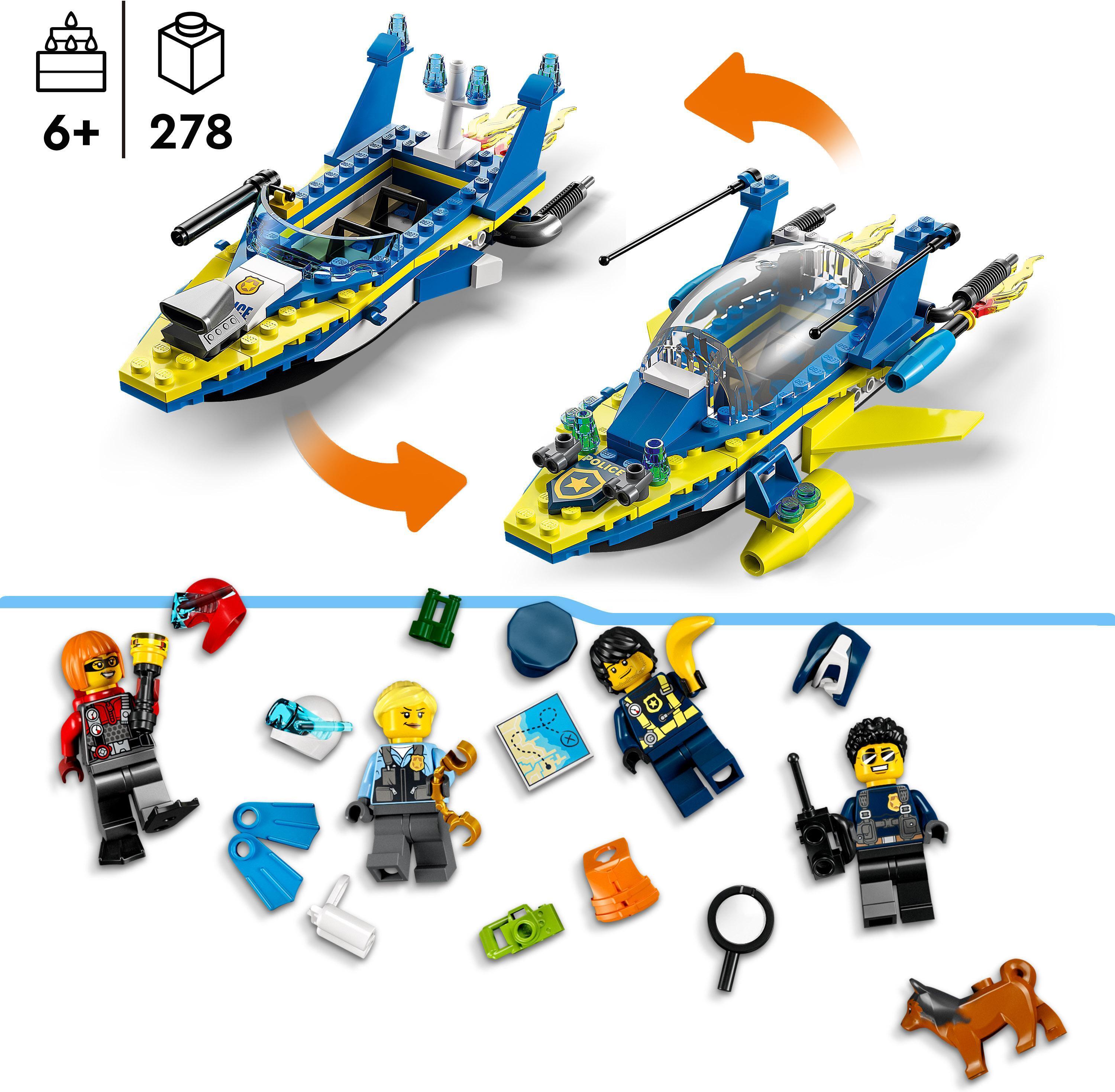 LEGO City 60355 - Venepoliisin erikoistehtävät – Verkkokauppa.com