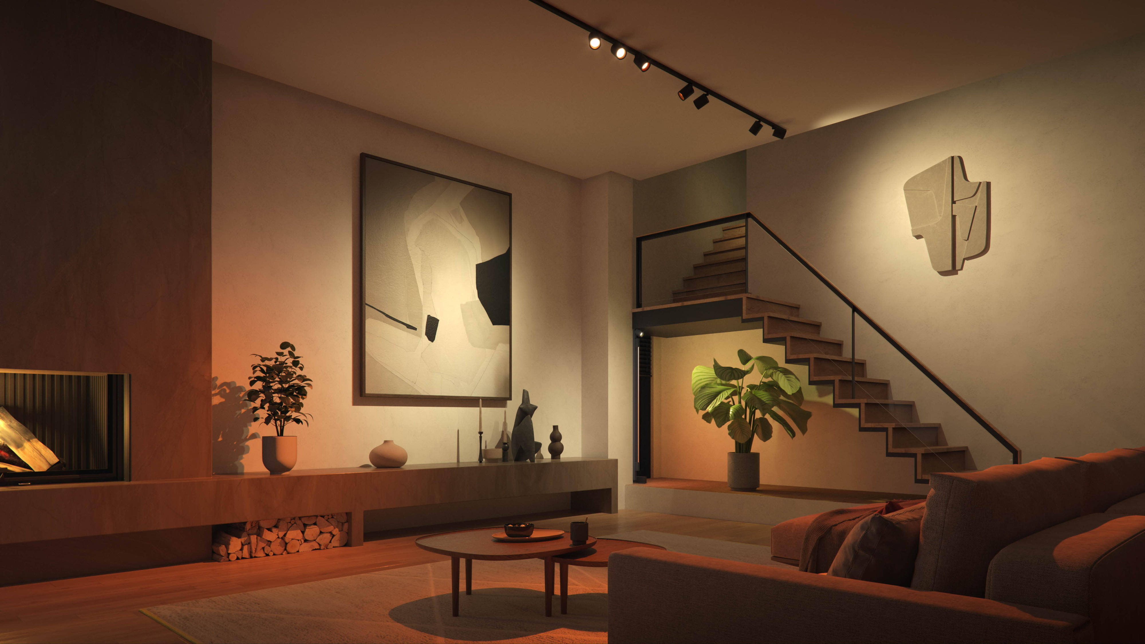Philips Hue Perifo Cylinder -älykohdevalo, White and Color Ambiance, musta