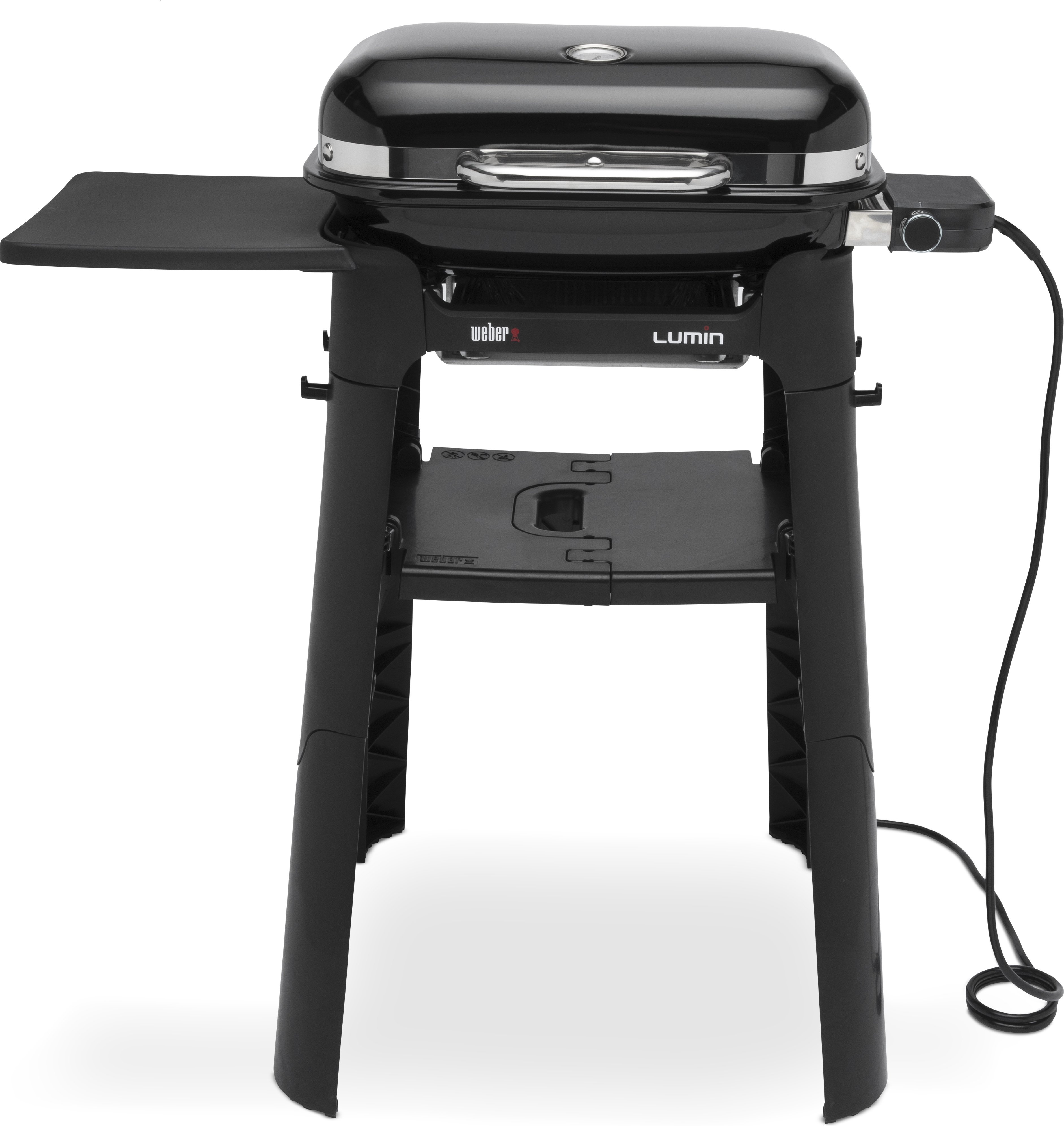 Weber Lumin Compact -sähkögrilli jalustalla
