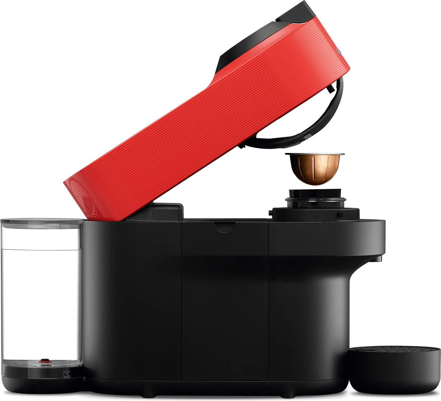 Nespresso Vertuo POP XN920510WP -kahvikapselikone, punainen/musta