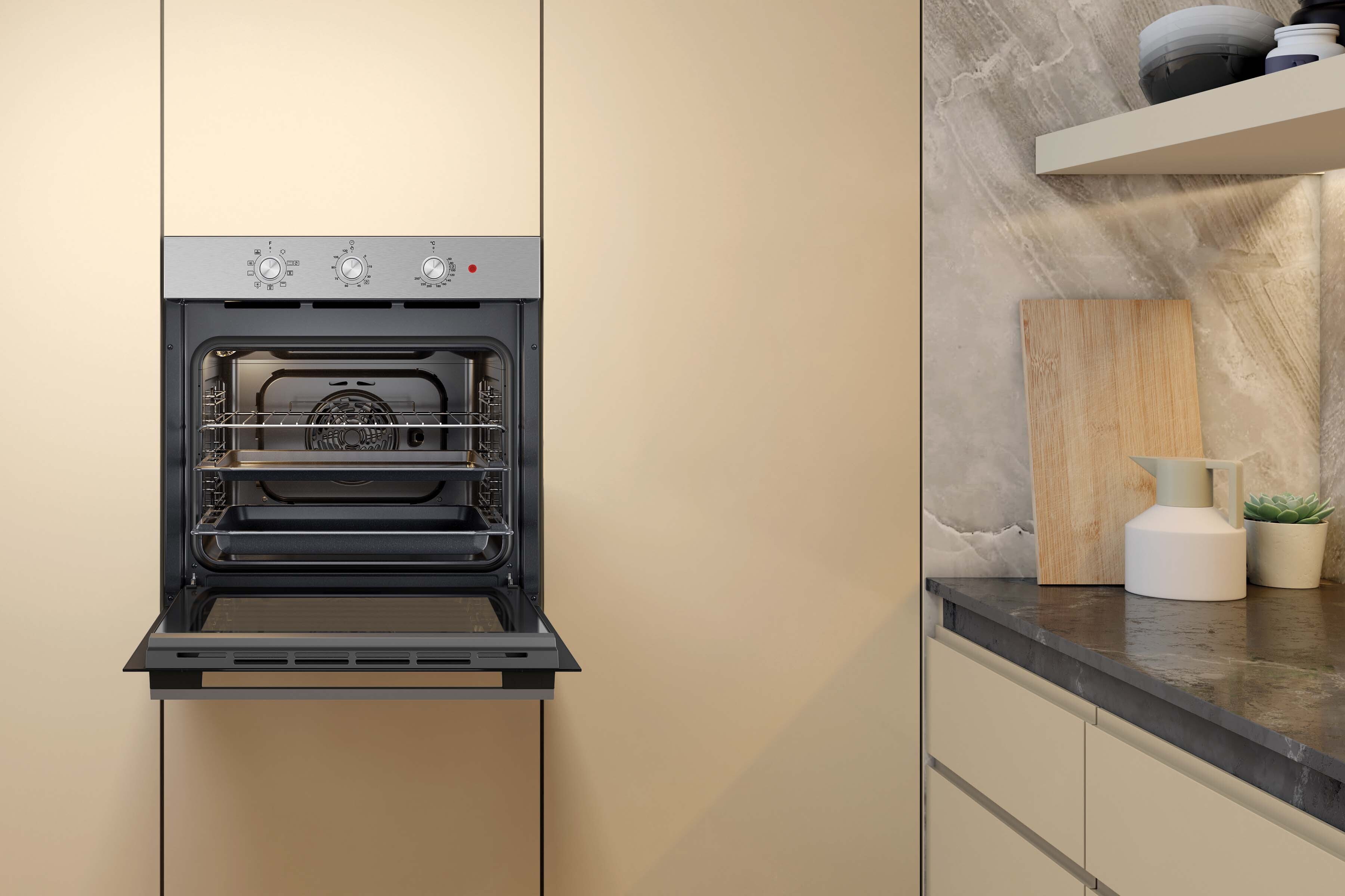 Whirlpool OMK38HU0X erillisuuni, teräs