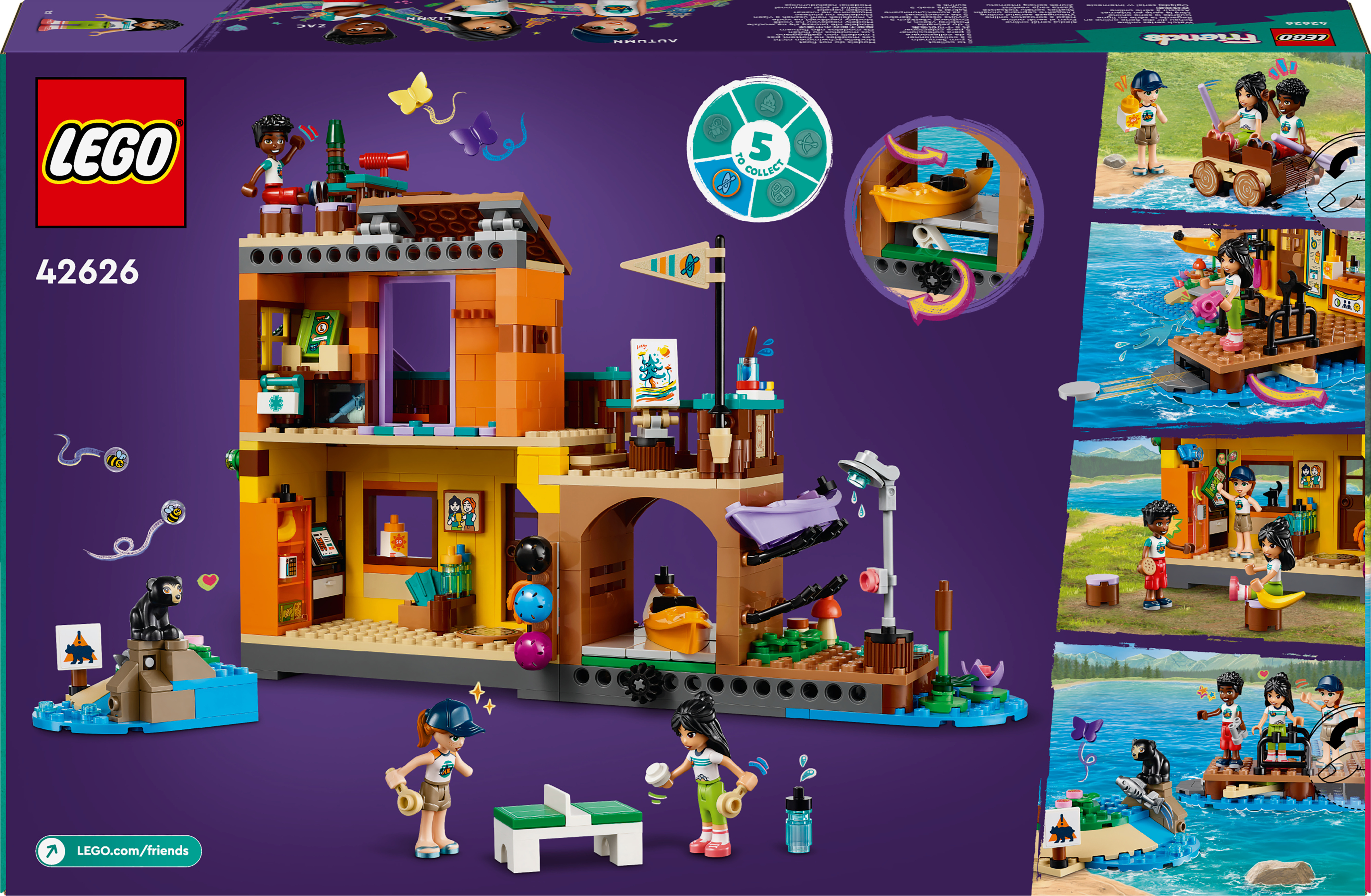 LEGO Friends 42626  - Vesiurheilua seikkailuleirillä