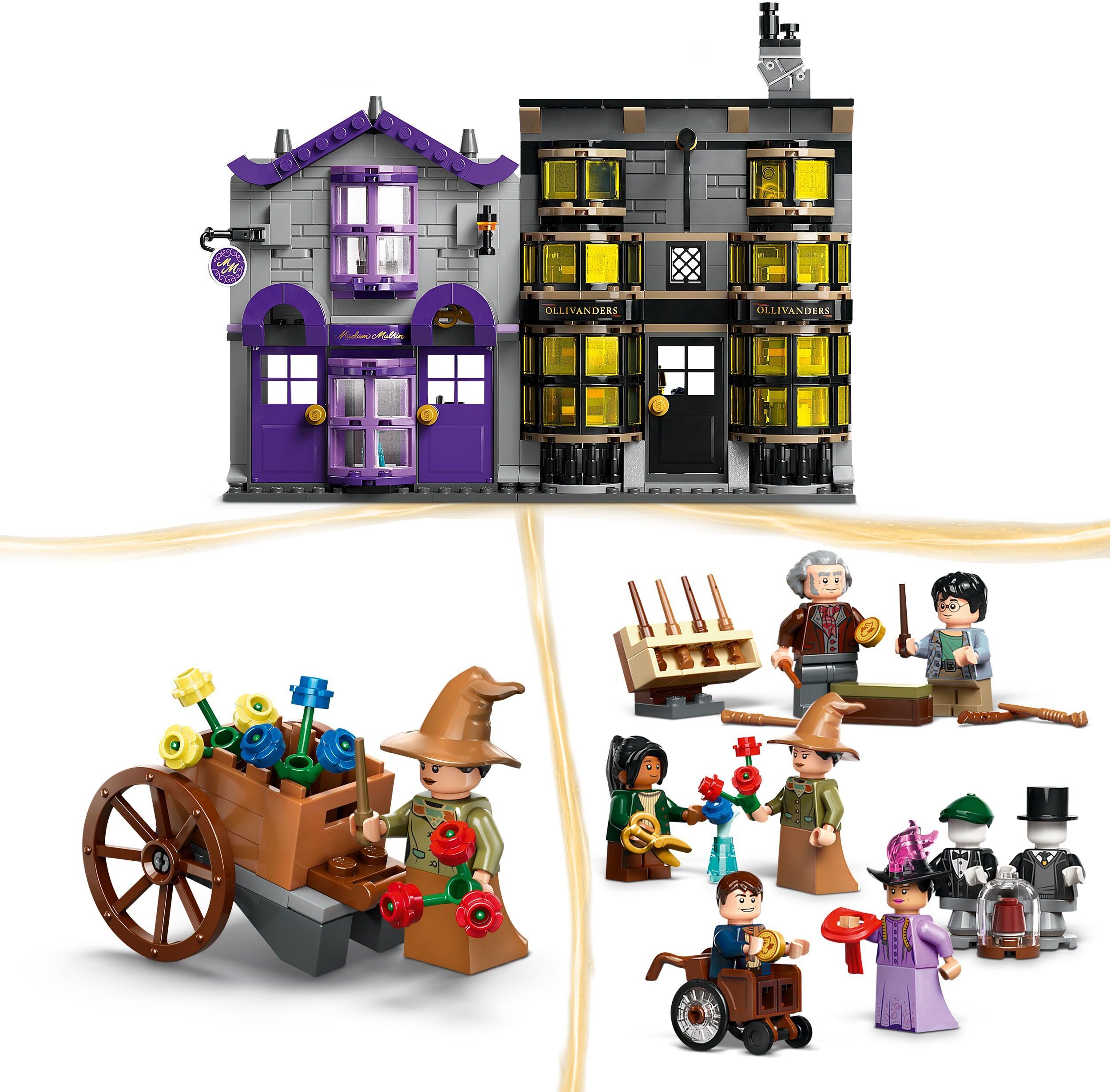 LEGO Harry Potter 76439 - Ollivanders™ ja Matami Malkinin kaavut