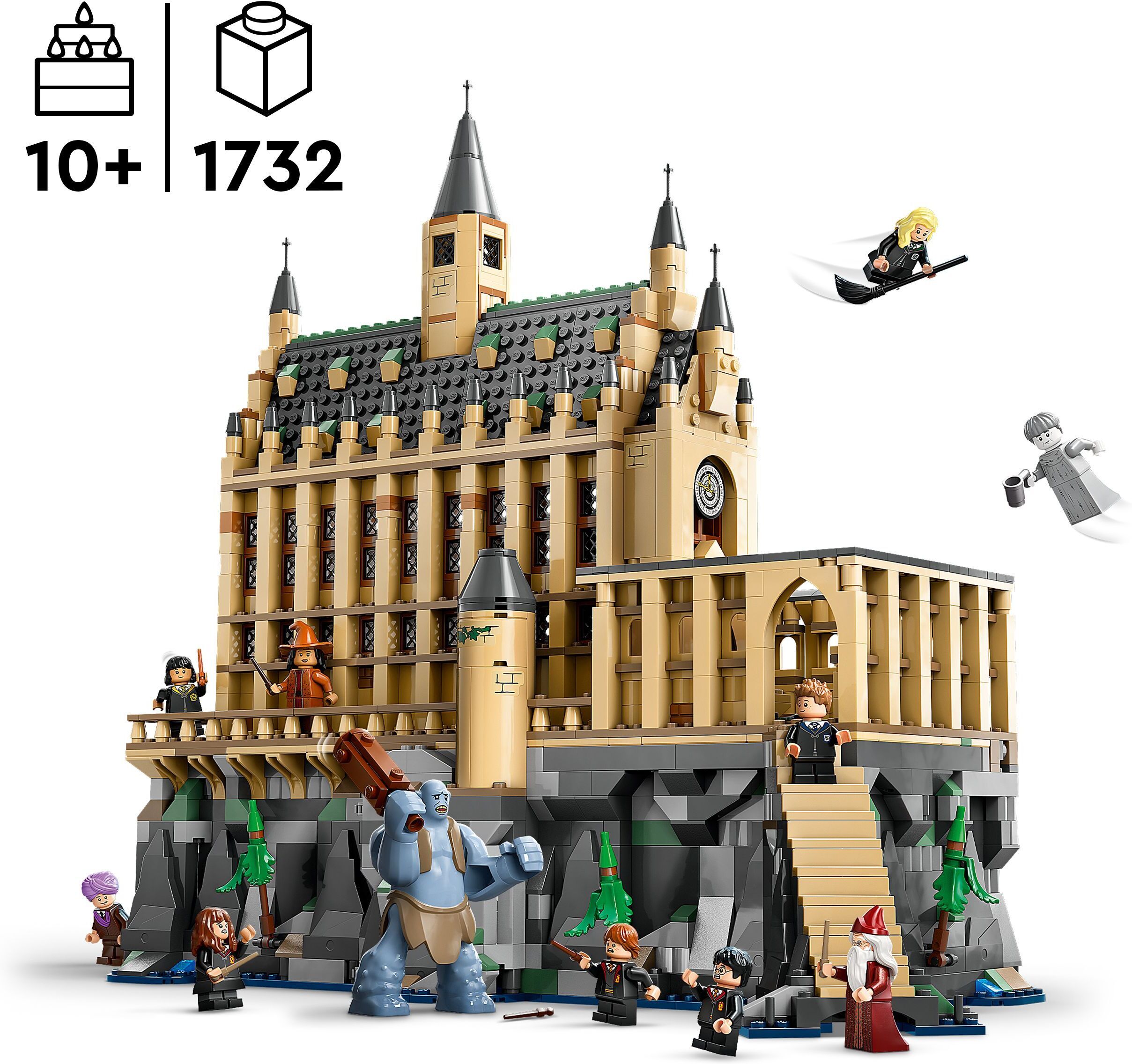 LEGO Harry Potter 76435 - Tylypahkan linna: Suuri sali