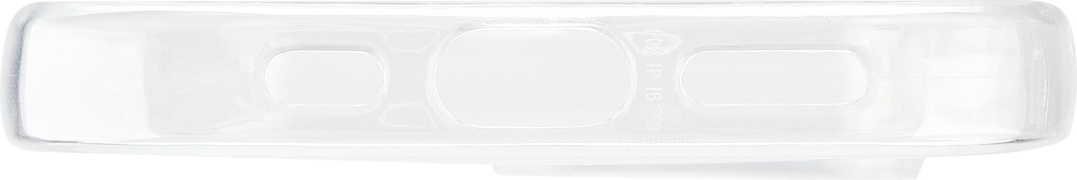 Fonekit silikonisuoja, iPhone 16 Pro, läpinäkyvä