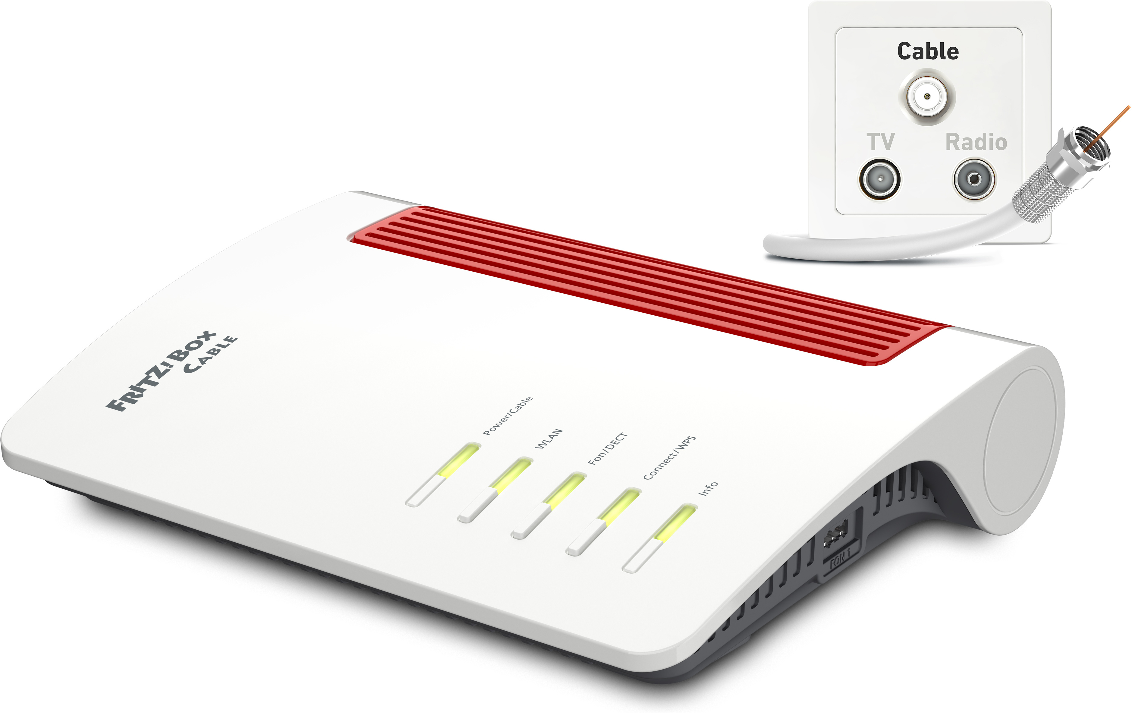 AVM FRITZ!Box 6670 Cable langaton Dual Band WiFi 7 -kaapelimodeemi