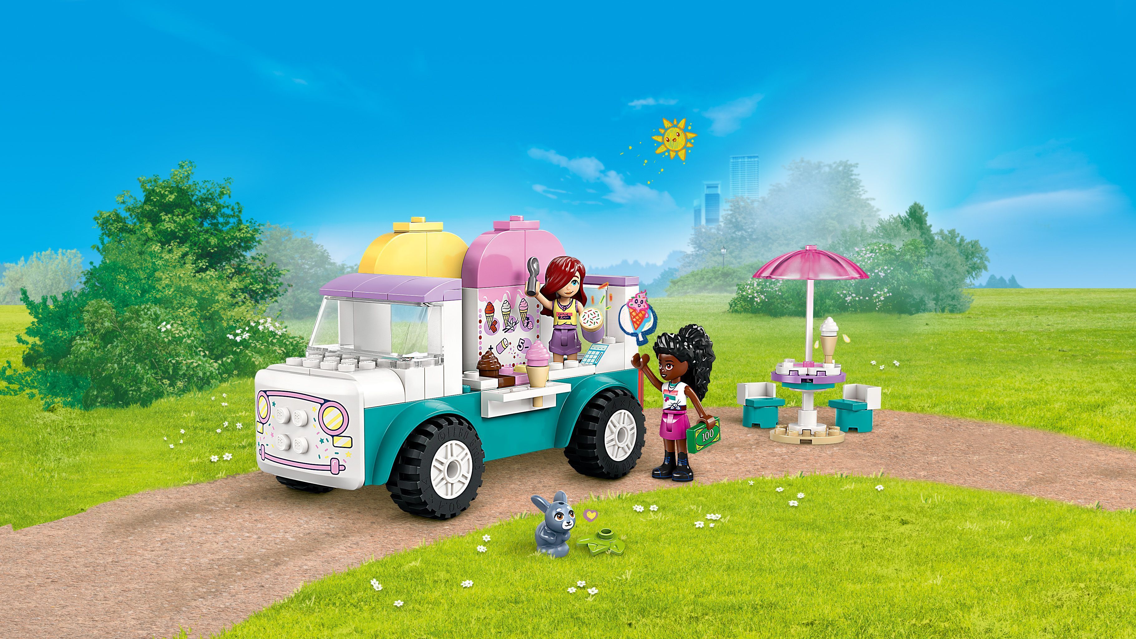 LEGO Friends 42644 – Heartlake Cityn jäätelöauto