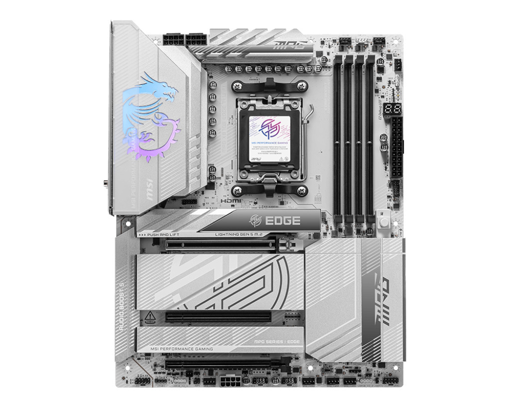 MSI MPG X870E EDGE TI WIFI AM5 ATX-emolevy