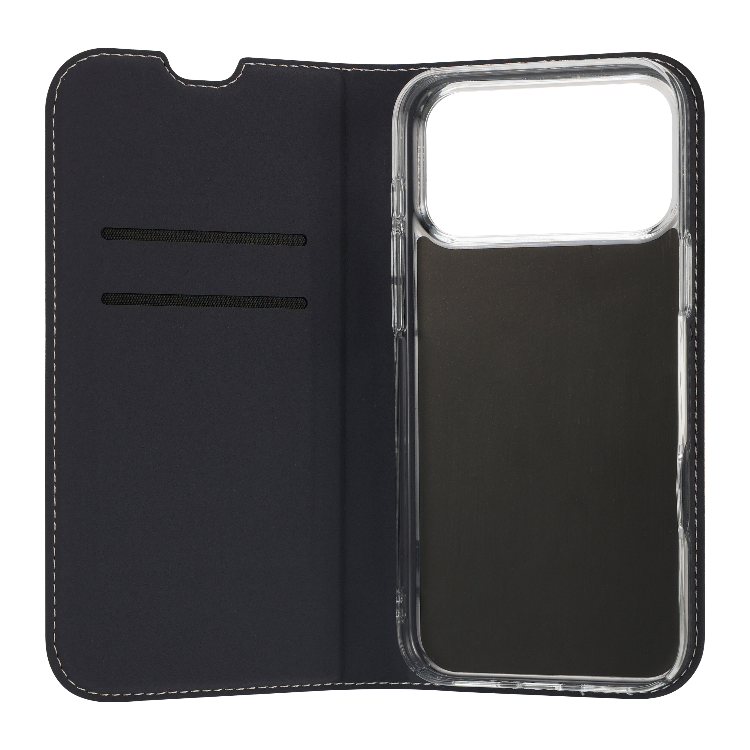 FoneKit BookCase suojakotelo, iPhone 17 Pro, vaaleanpunainen