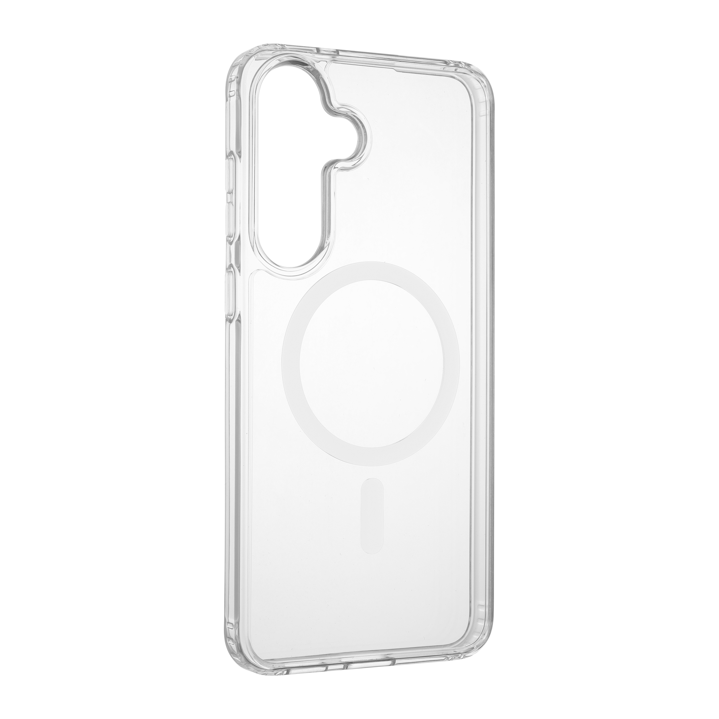 FoneKit Premium MagSafe-yhteensopiva suojakuori, Samsung Galaxy S25 FE, läpinäkyvä