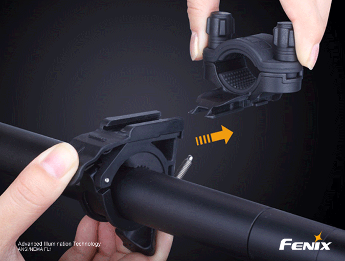 Fenix ALB-10 pikakiinnitteinen lampunpidike