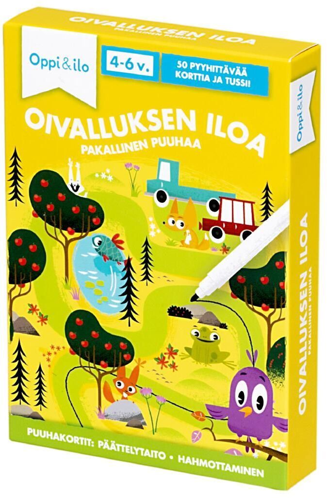 Oppi&ilo: Oivalluksen iloa -puuhakortit – 