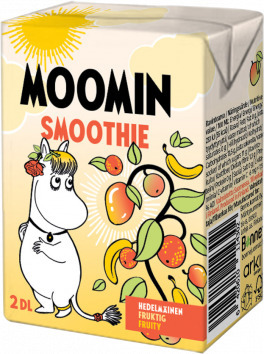 Bonne Moomin Hedelmäinen -smoothie, 200 ml, 18-PACK – 