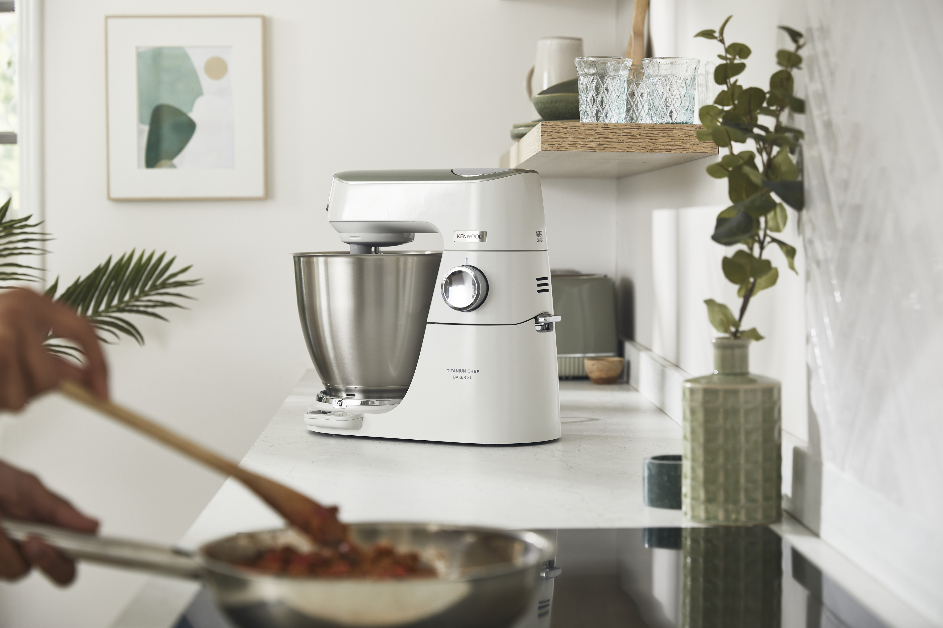 Kenwood KVL65.001WH Titanium Chef Baker XL Lite -yleiskone