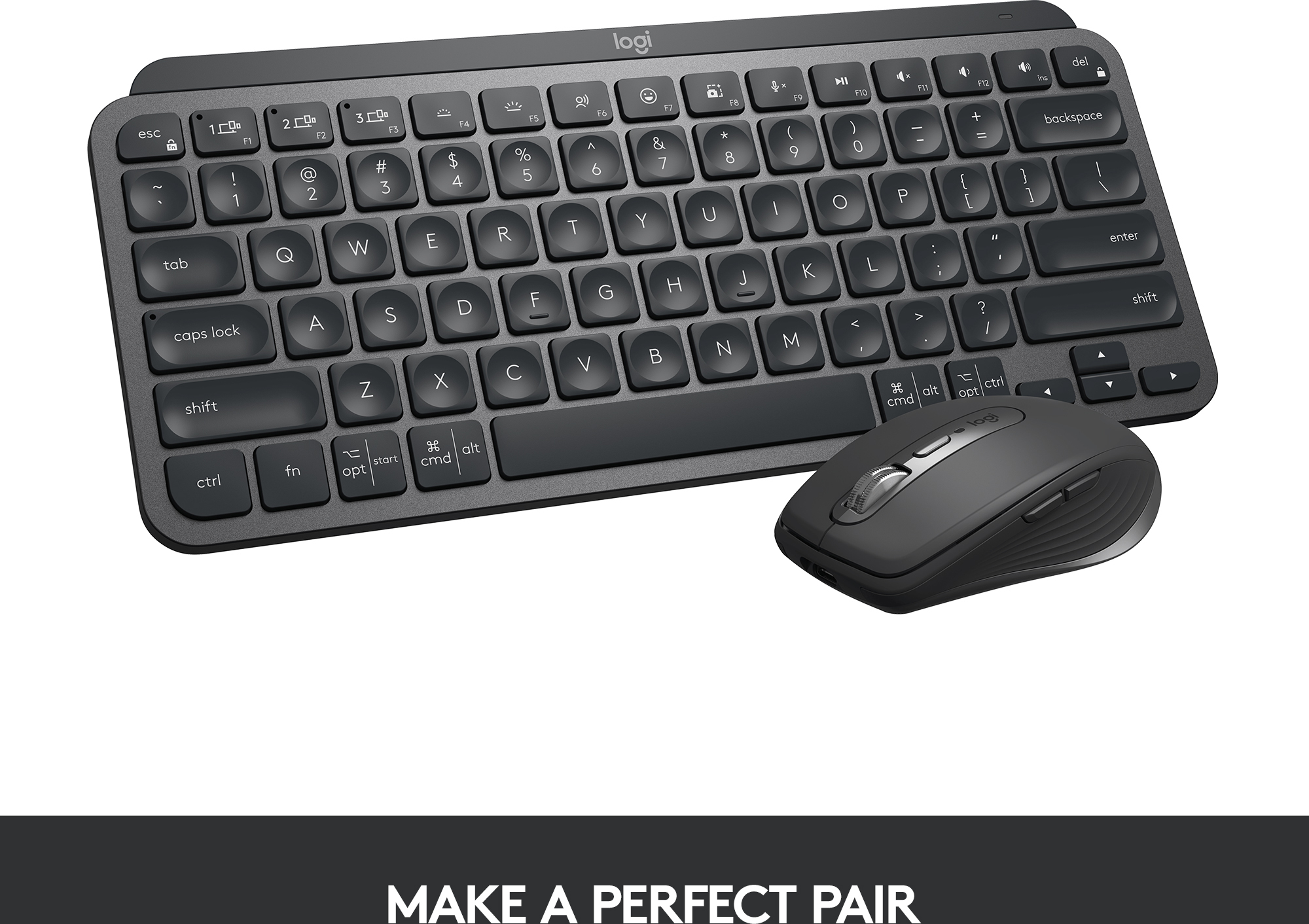 Logitech MX Keys Mini -näppäimistö, musta