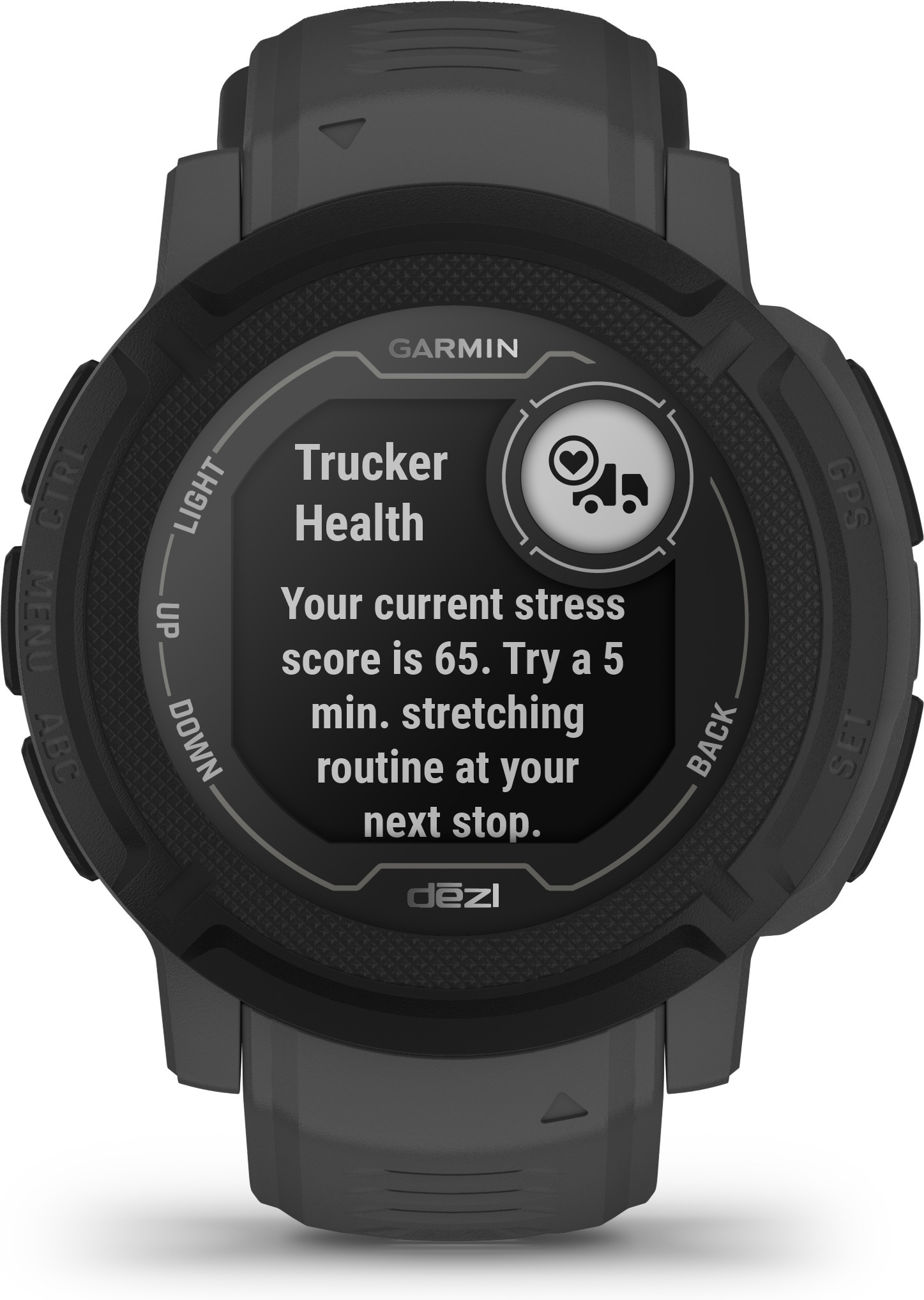 Garmin Instinct 2 dēzl Edition GPSälykello, tummanharmaa