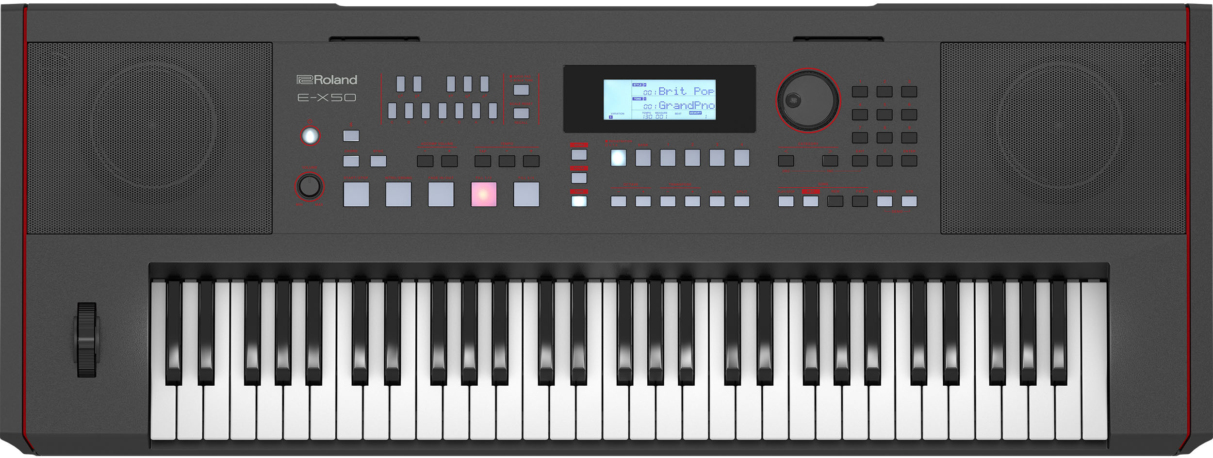 Roland E-X50 -koskettimisto