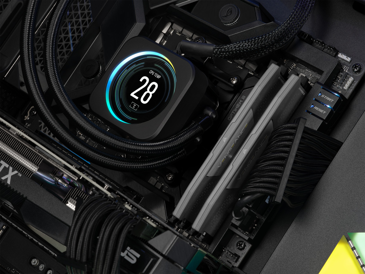 Corsair Vengeance DDR5 5200 MHz CL40 32 Gt -muistimodulipaketti, harmaa