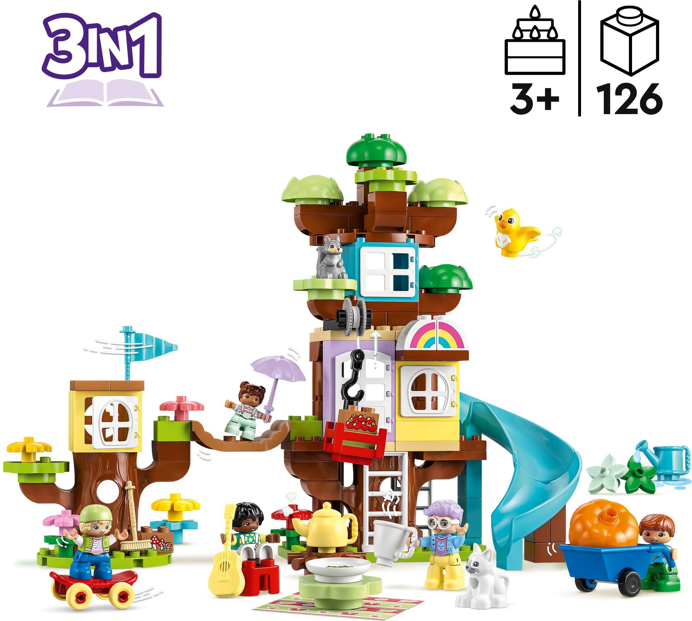 LEGO DUPLO Town 10993 - 3-in-1 Puumaja